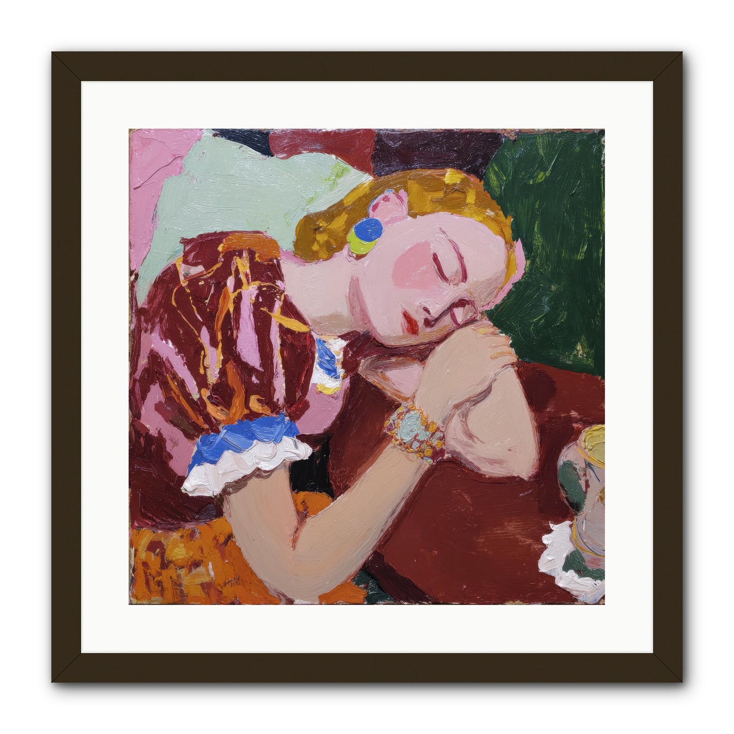 The Dream -- Framed Print - Black 20x20