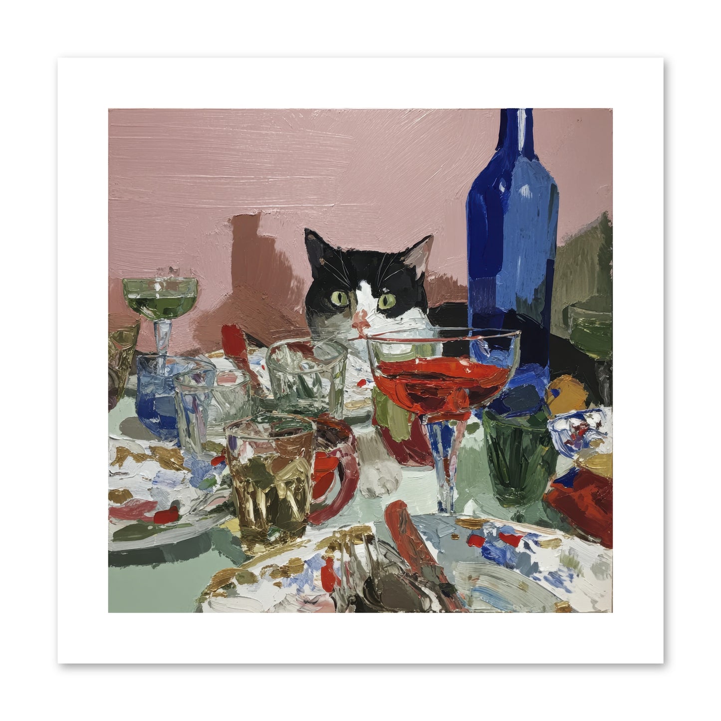 The Dreamer -- Loose Canvas Print 10x10