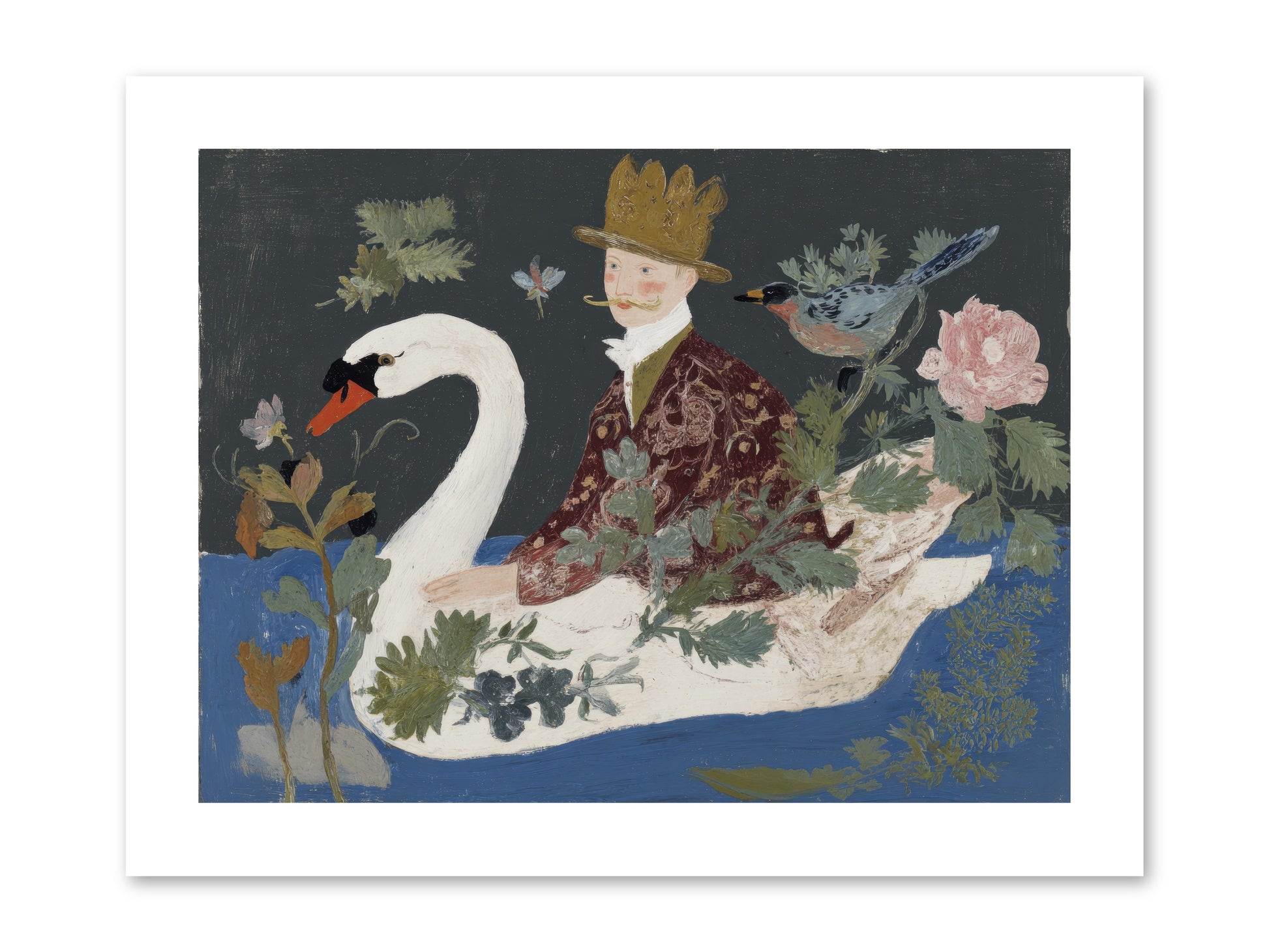 The Duke Who Sailed on Dreams -- Paper Print 12x9