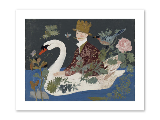 The Duke Who Sailed on Dreams -- Paper Print 12x9