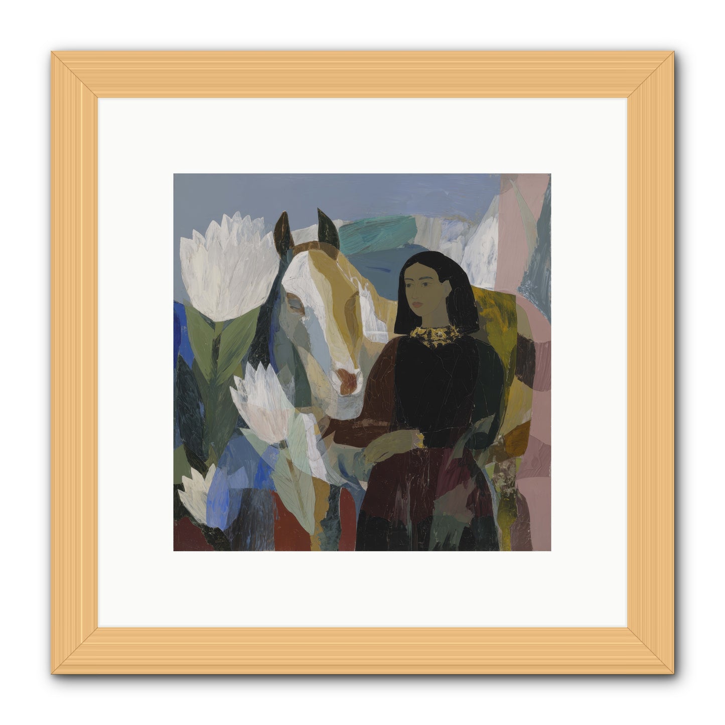 The Dusk We Share -- Framed Print - Natural 10x10
