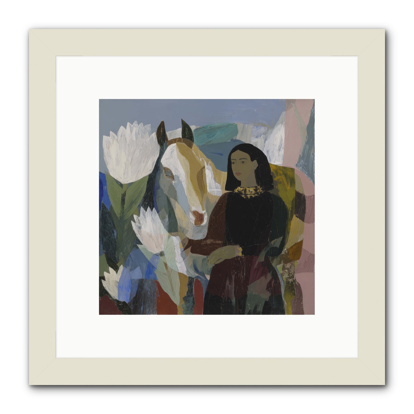 The Dusk We Share -- Framed Print - White 10x10
