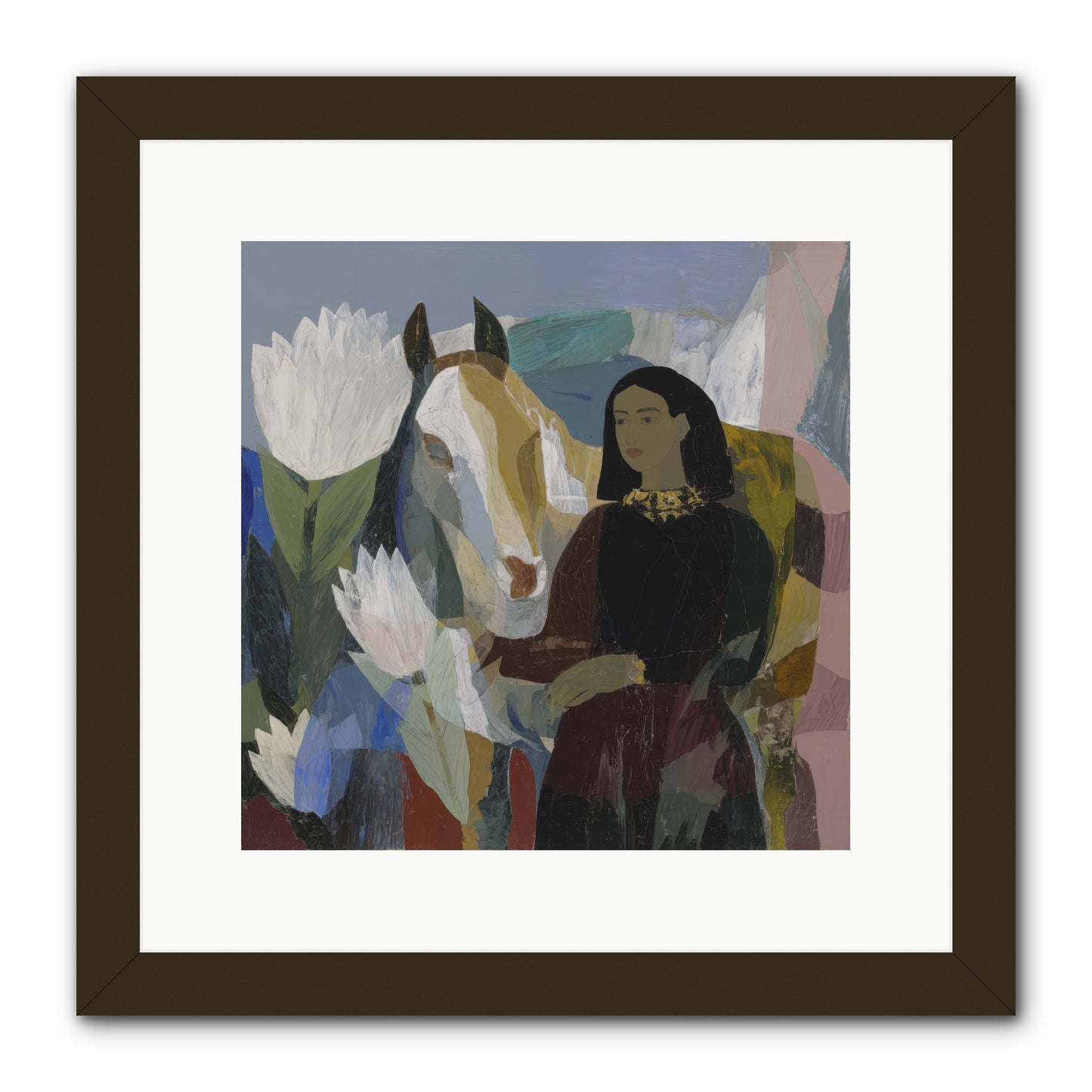 The Dusk We Share -- Framed Print - Black 12x12