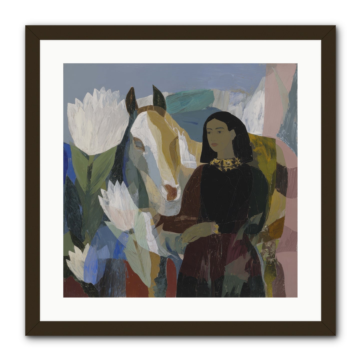 The Dusk We Share -- Framed Print - Black 20x20