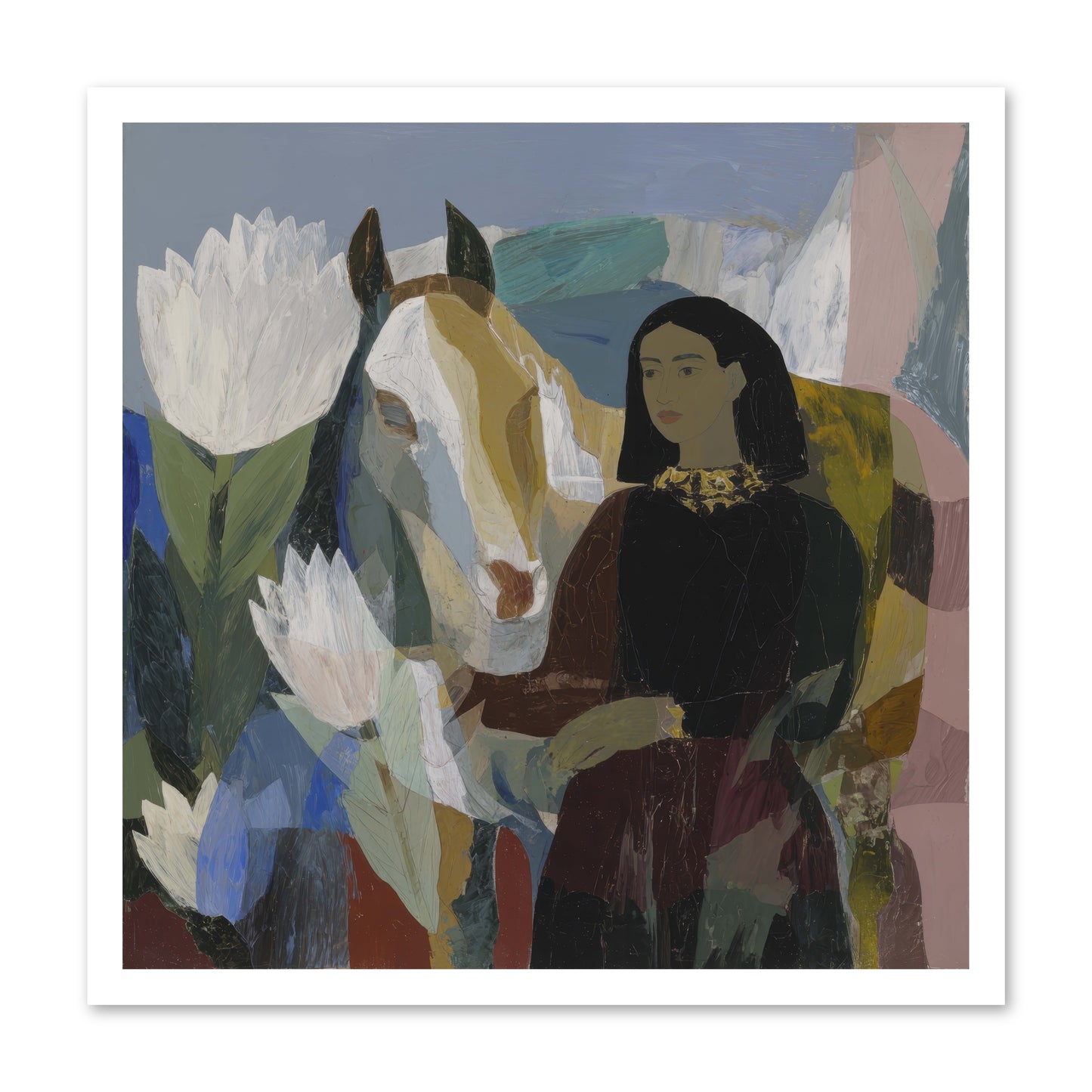 The Dusk We Share -- Loose Canvas Print 24x24
