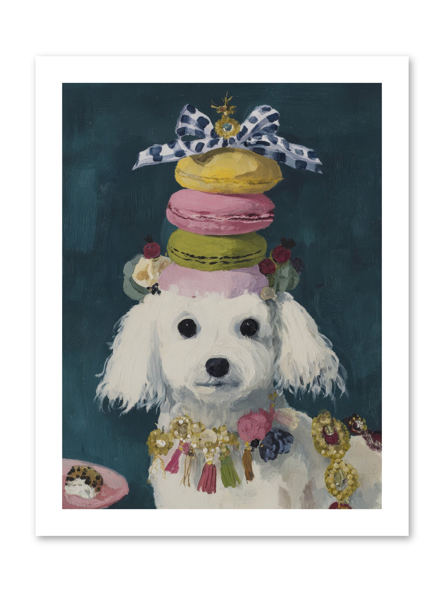 The Earl of Macarons -- Paper Print 12x16
