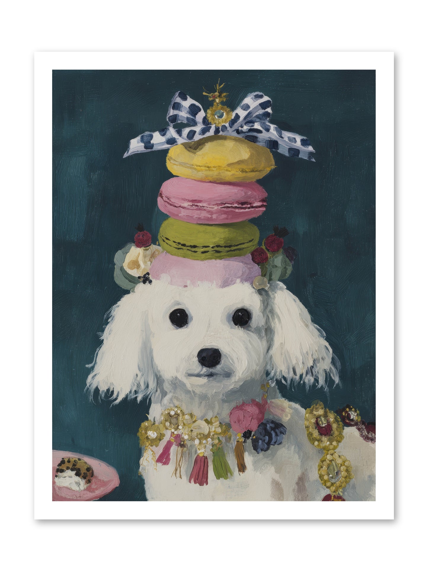The Earl of Macarons -- Loose Canvas Print 18x24
