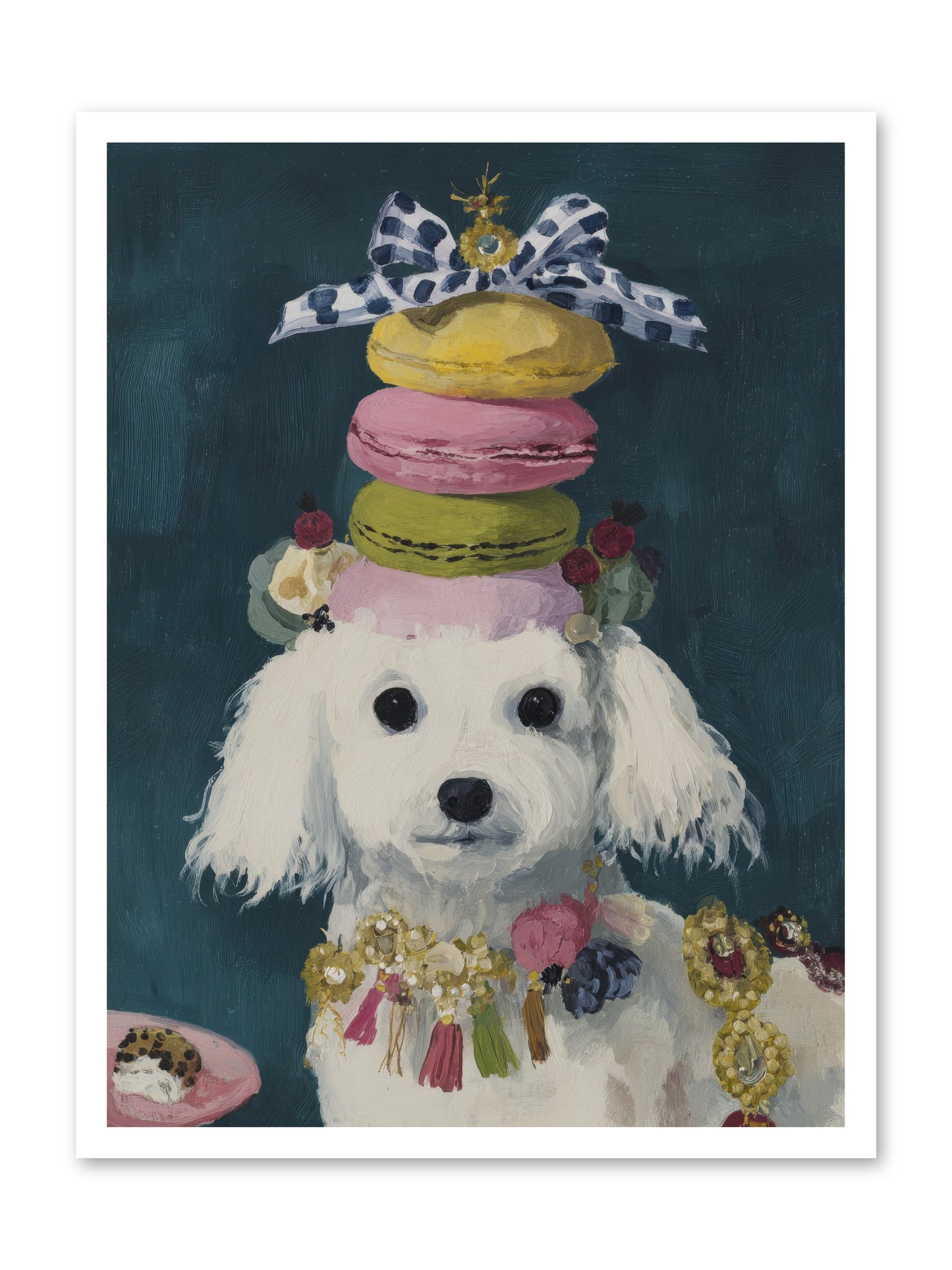 The Earl of Macarons -- Paper Print 24x32