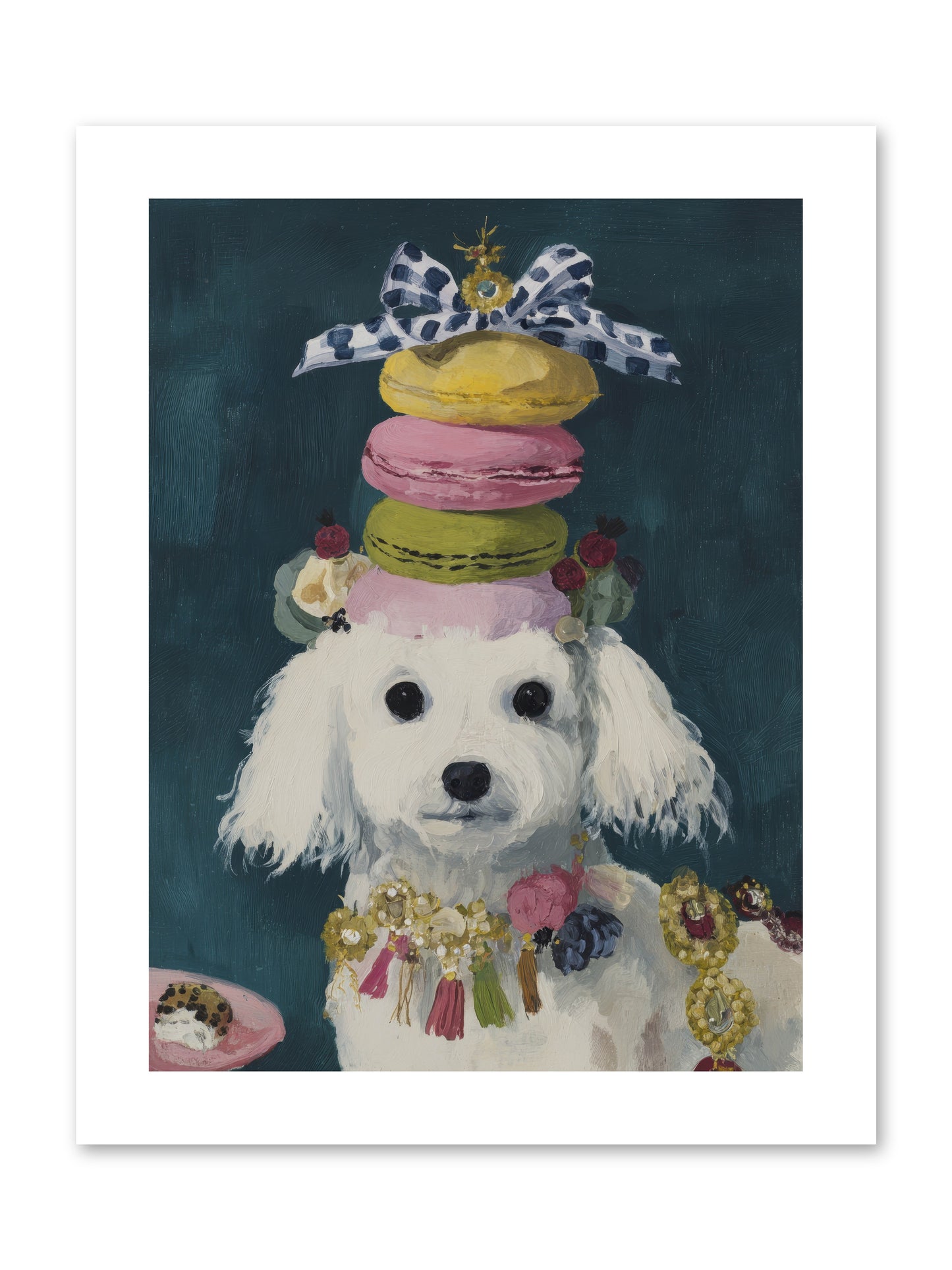 The Earl of Macarons -- Paper Print 9x12