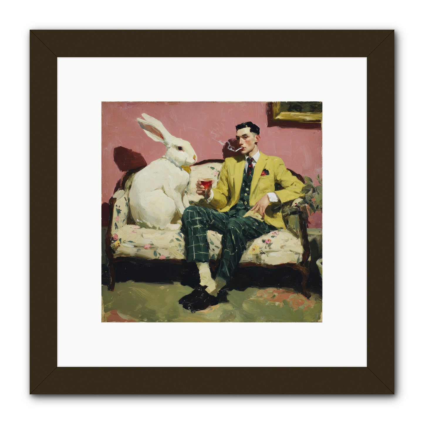 The Eccentricist’s Companion -- Framed Print - Black 10x10