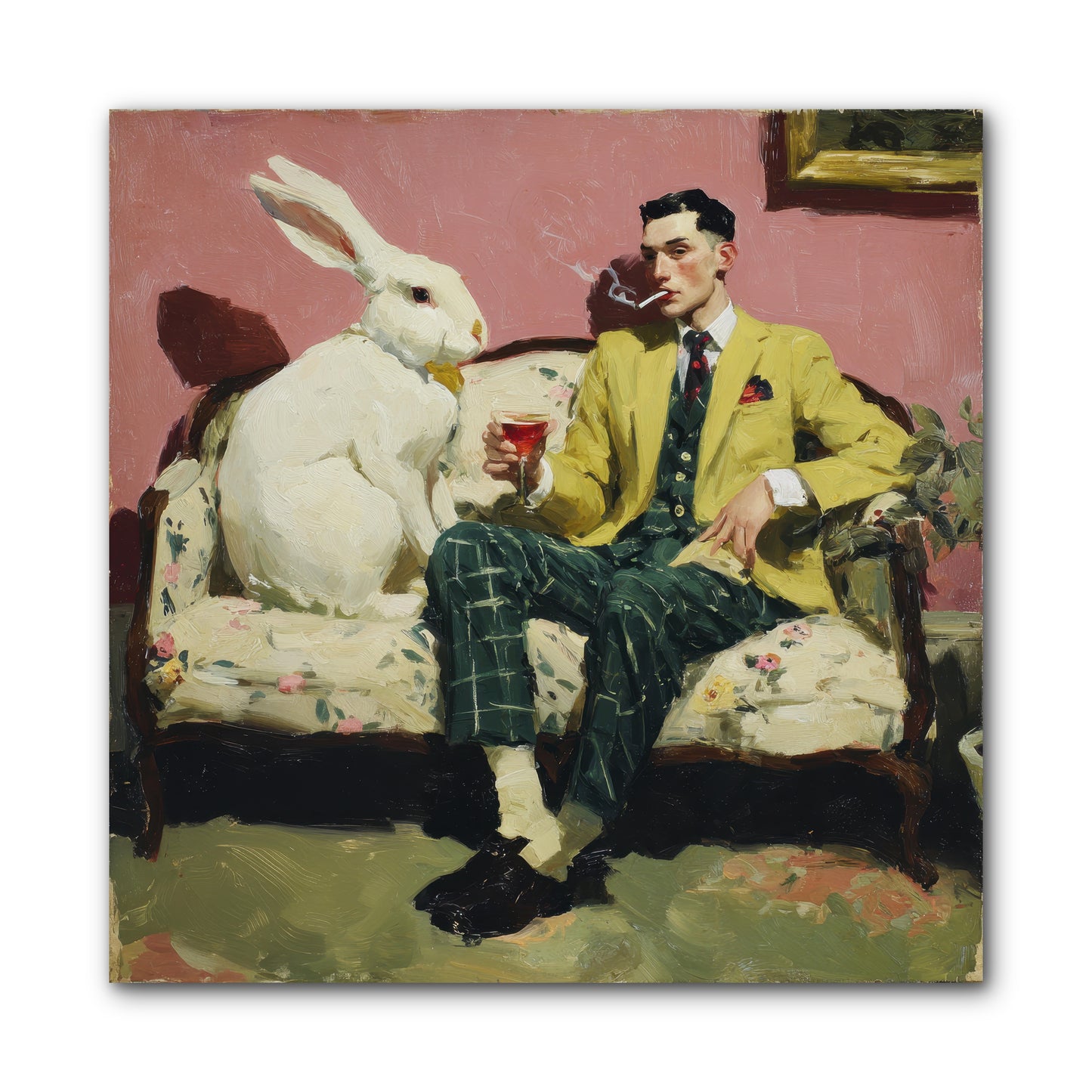 The Eccentricist’s Companion -- Wrapped Canvas 10x10