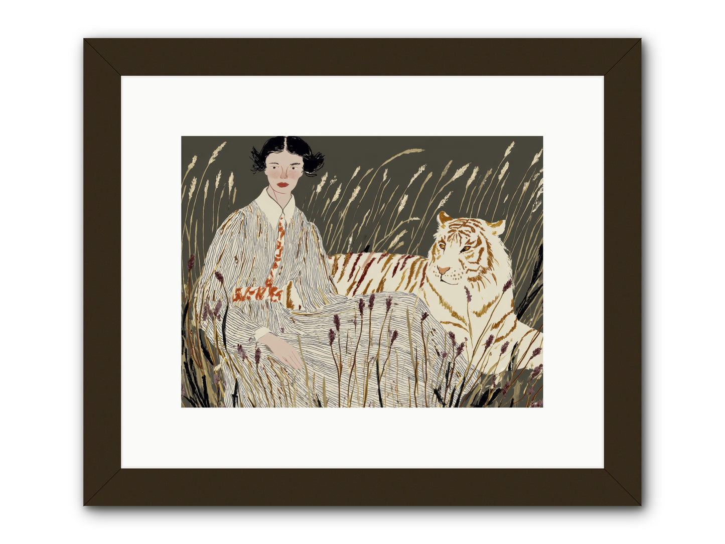 The Edge of Now -- Framed Print - Black 12x9