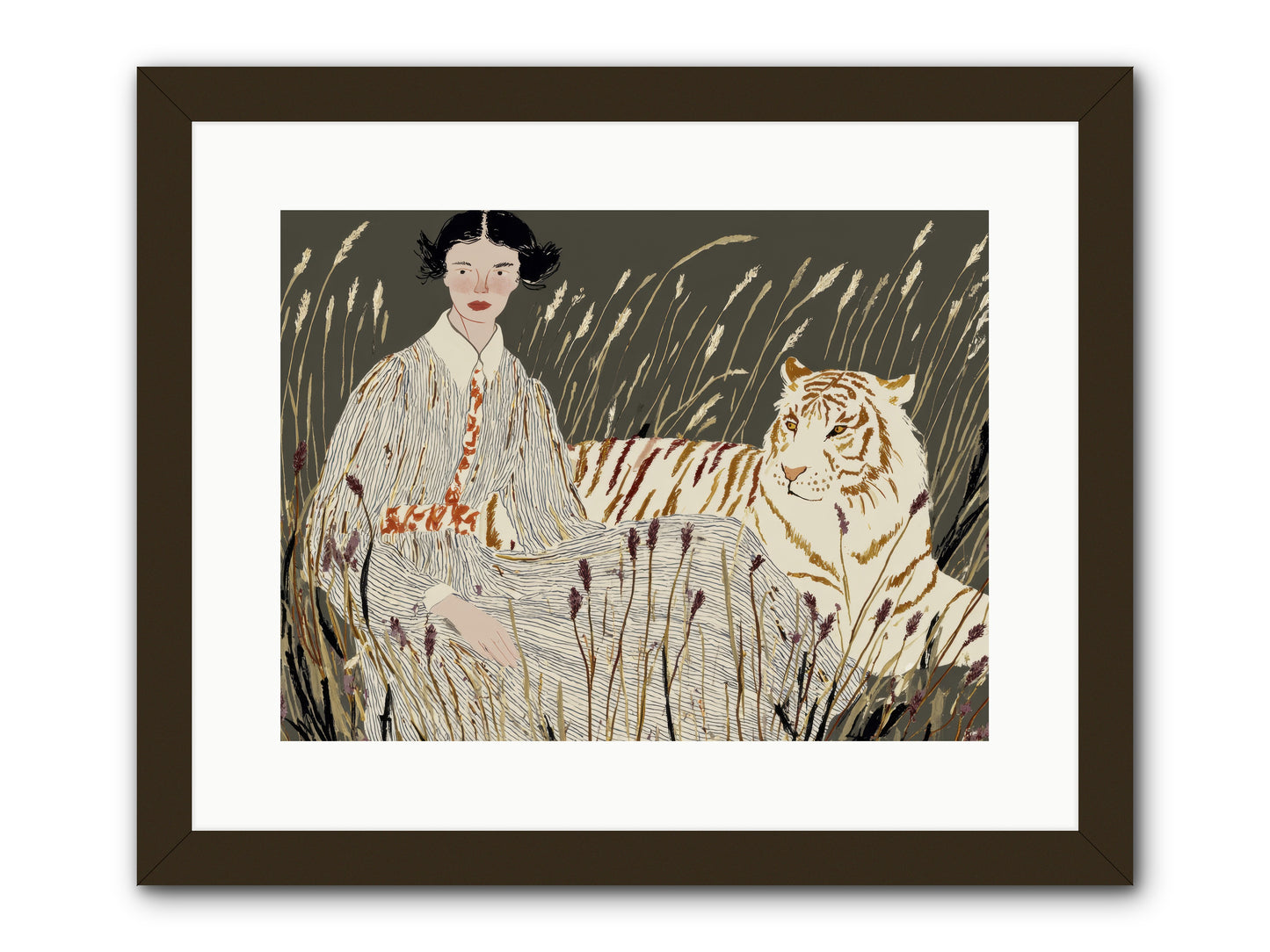 The Edge of Now -- Framed Print - Black 16x12