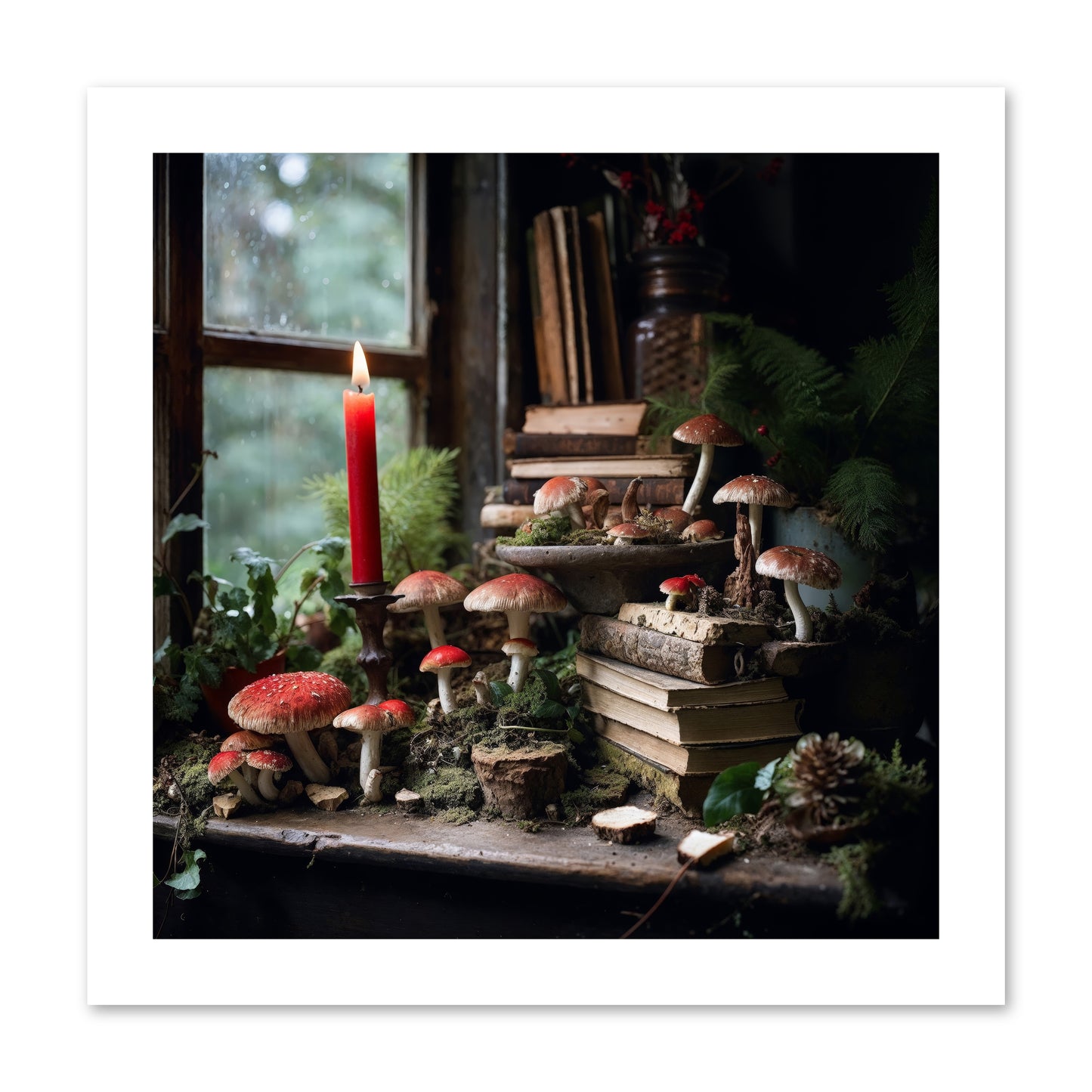 The Elves -- Paper Print 12x12
