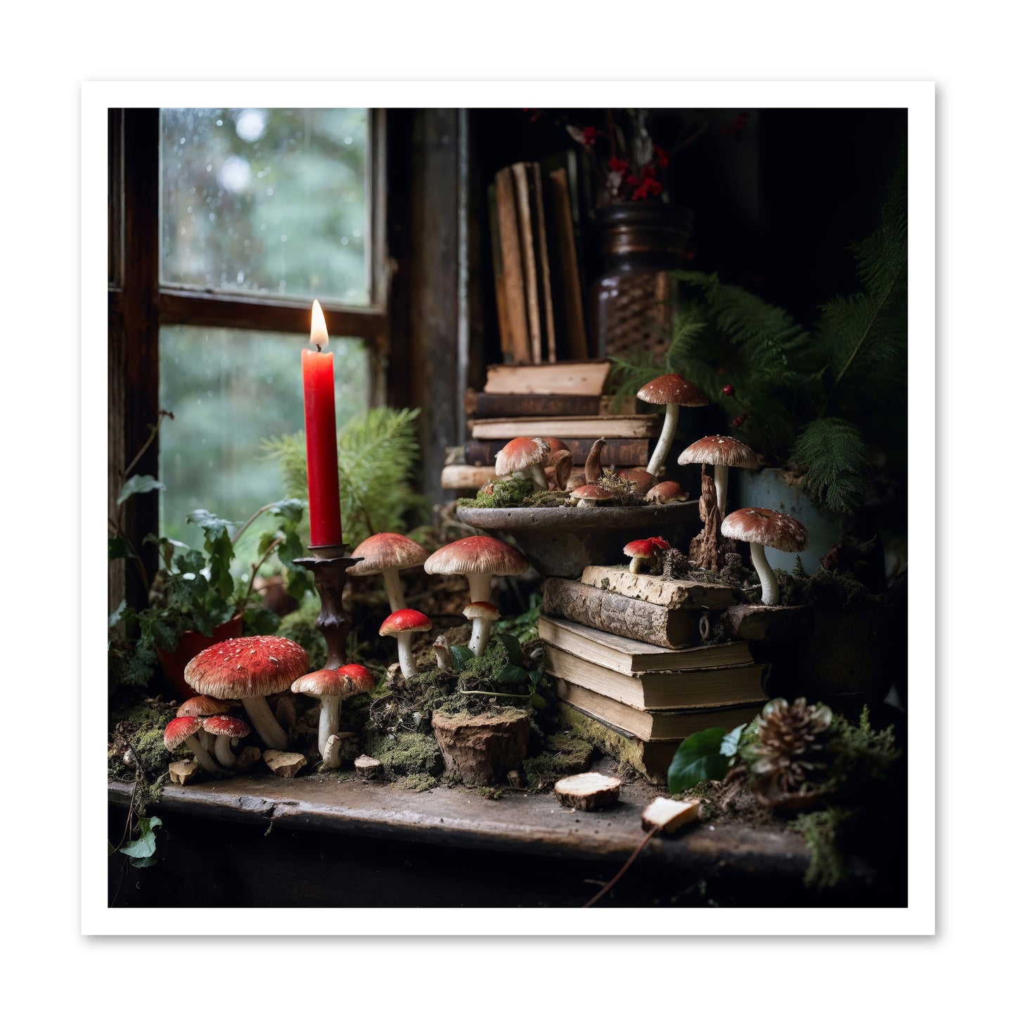 The Elves -- Loose Canvas Print 30x30
