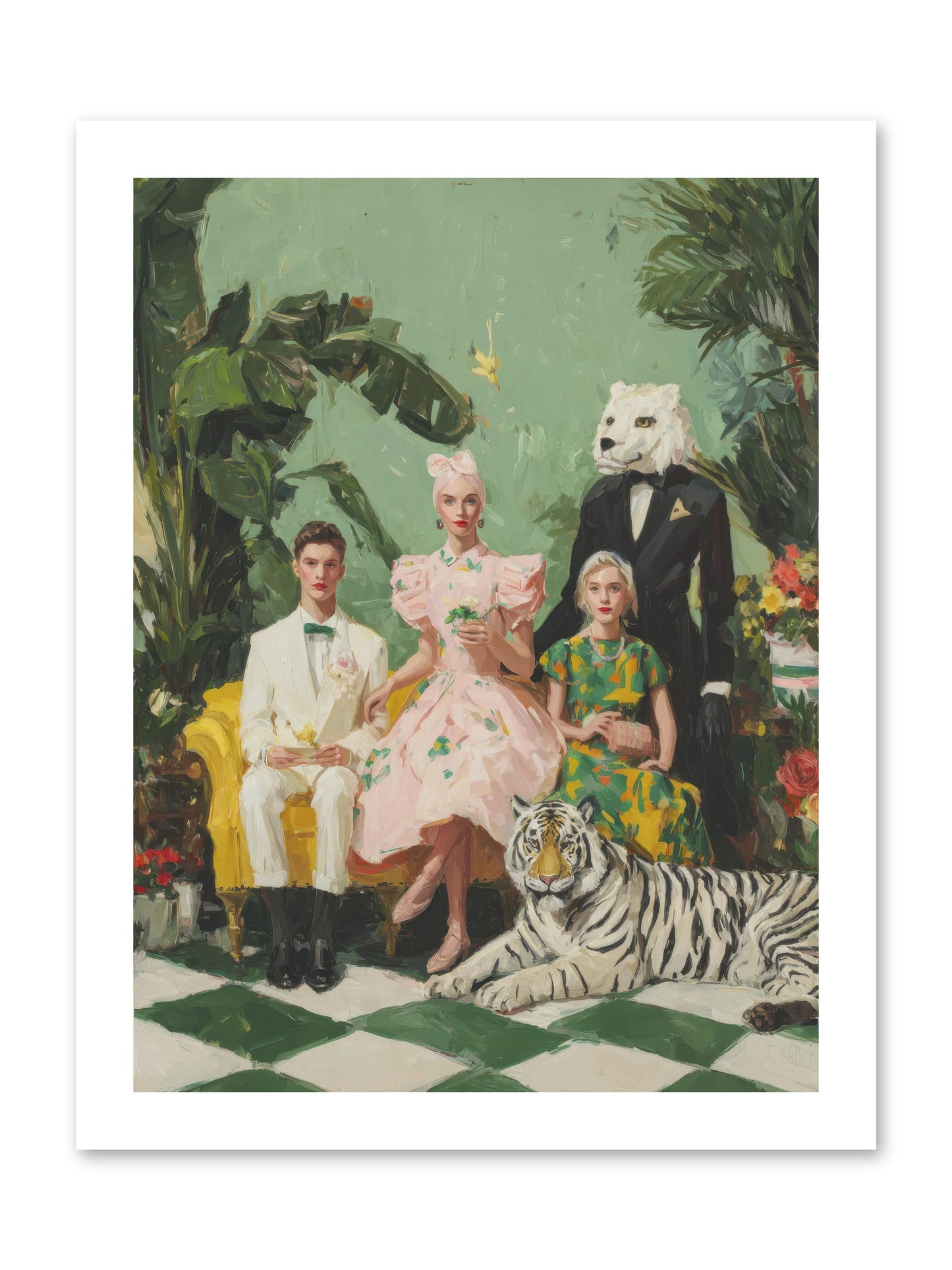 The Ember Parlour-REZ -- Paper Print 12x16