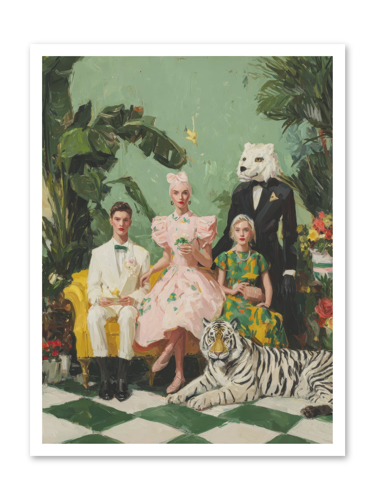 The Ember Parlour-REZ -- Paper Print 24x32
