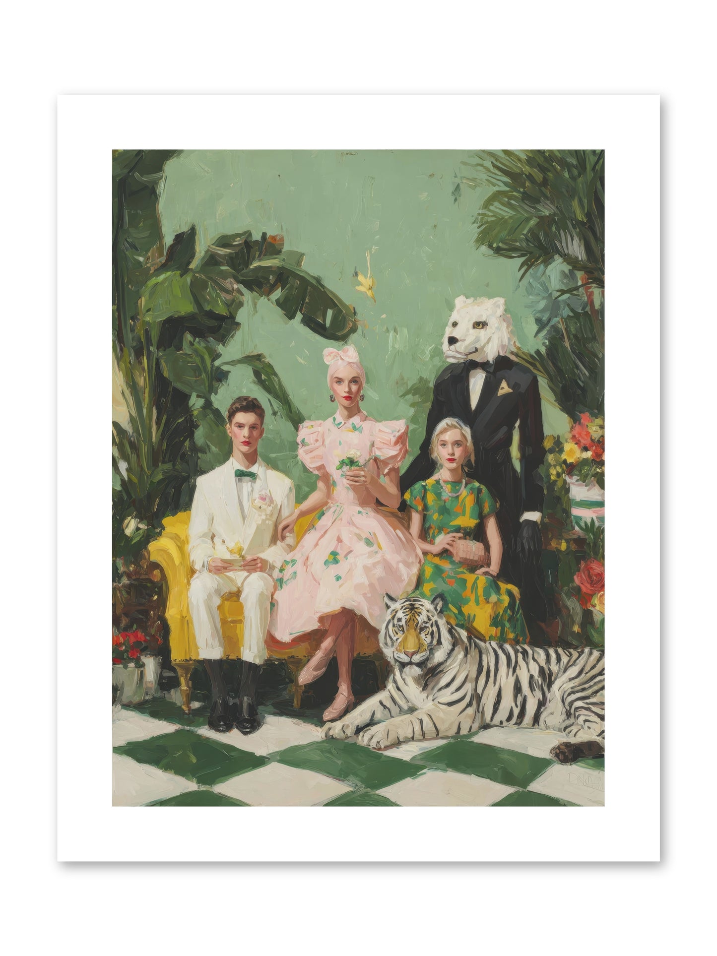 The Ember Parlour-REZ -- Paper Print 9x12