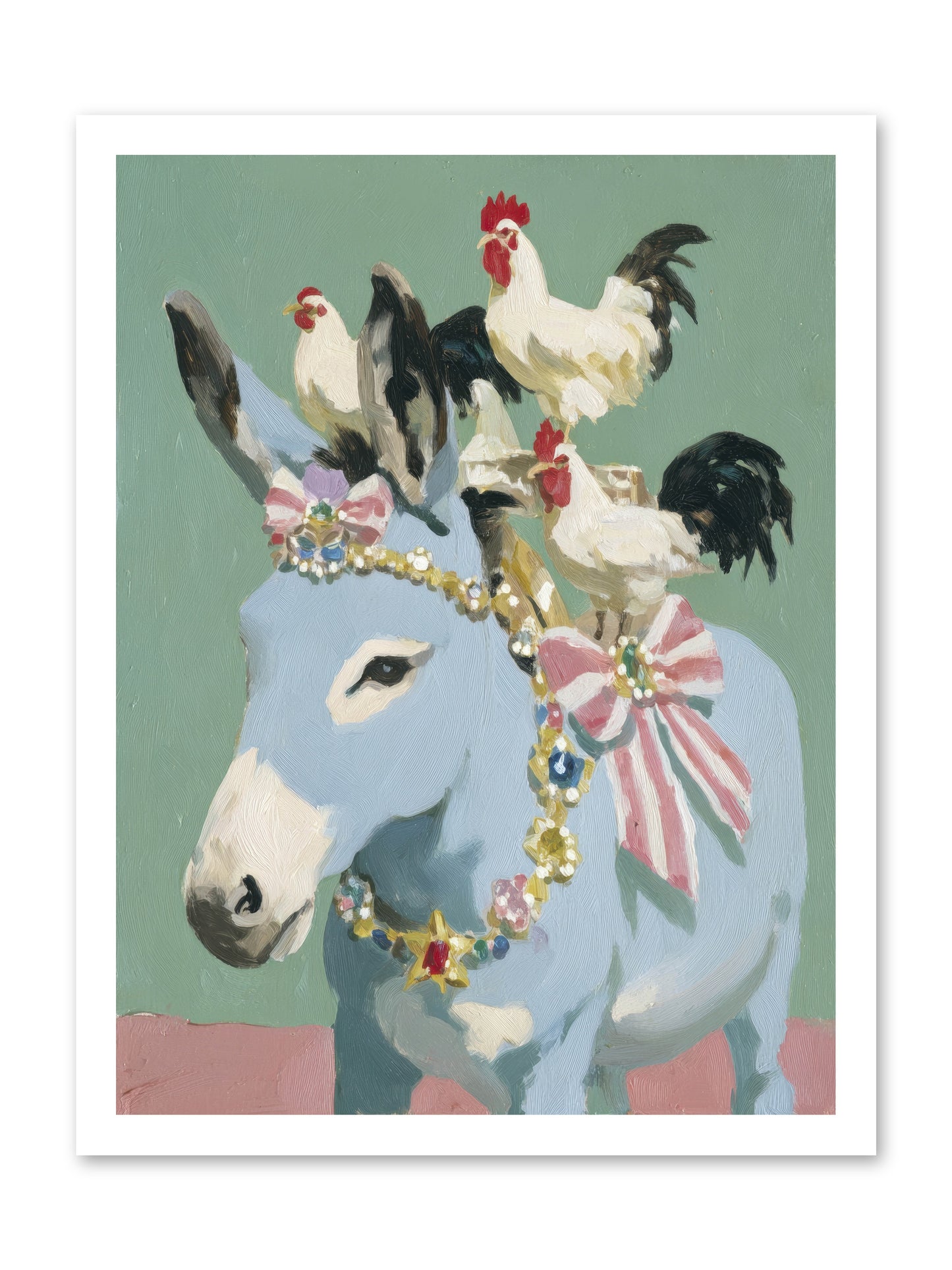 The Enchanted Gathering -- Loose Canvas Print 18x24