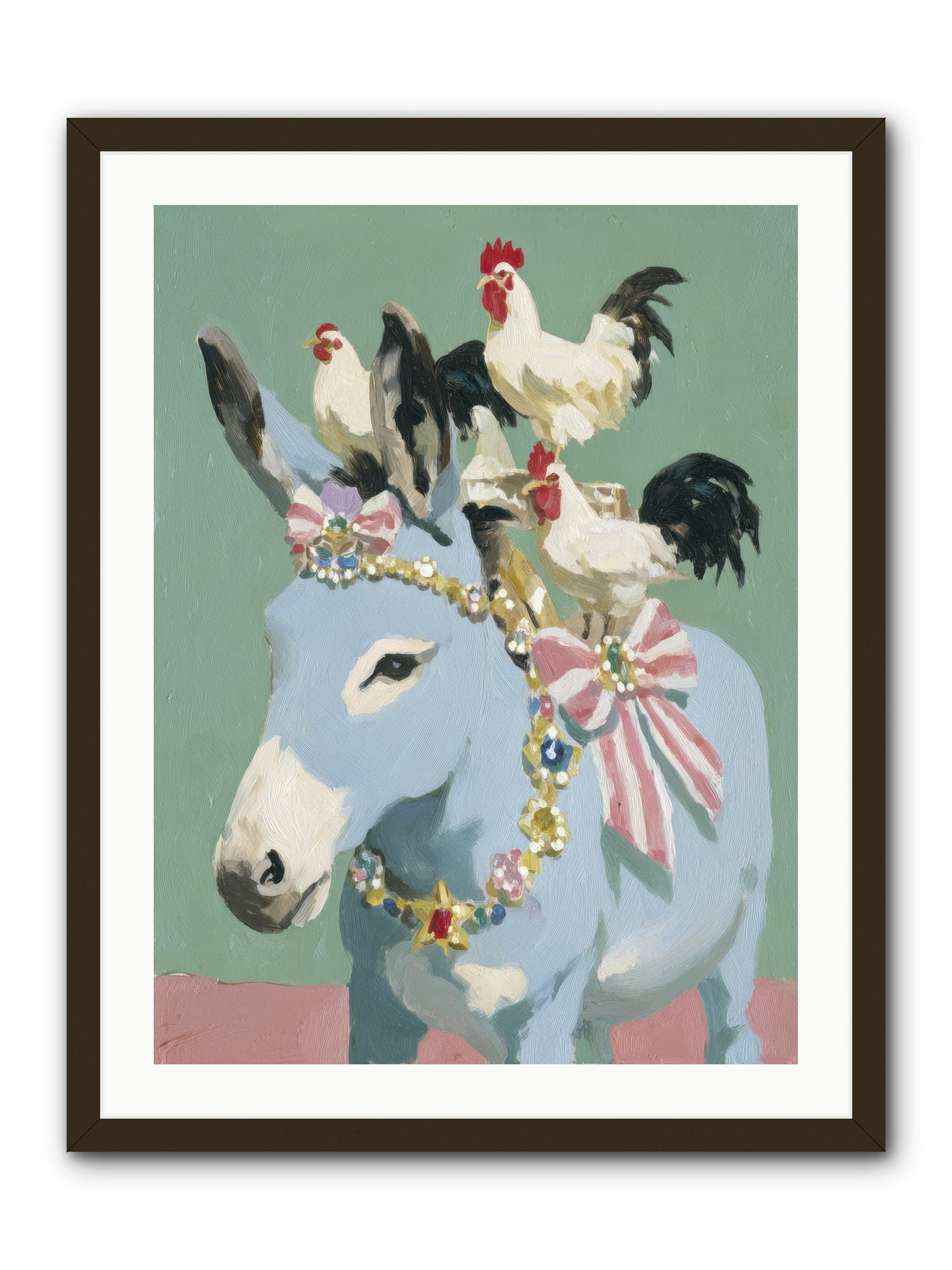 The Enchanted Gathering -- Framed Print - Black 24x32