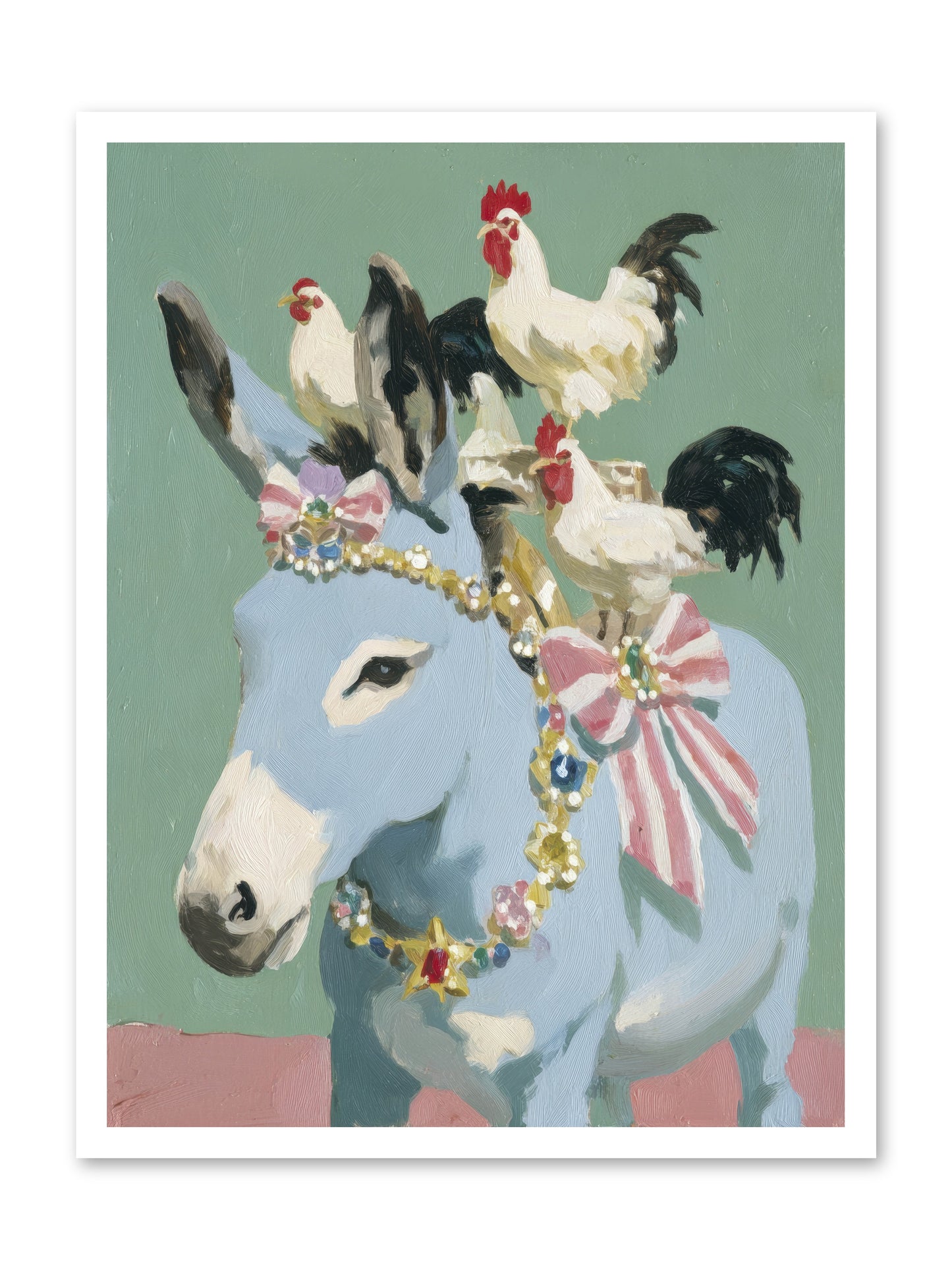 The Enchanted Gathering -- Loose Canvas Print 24x32