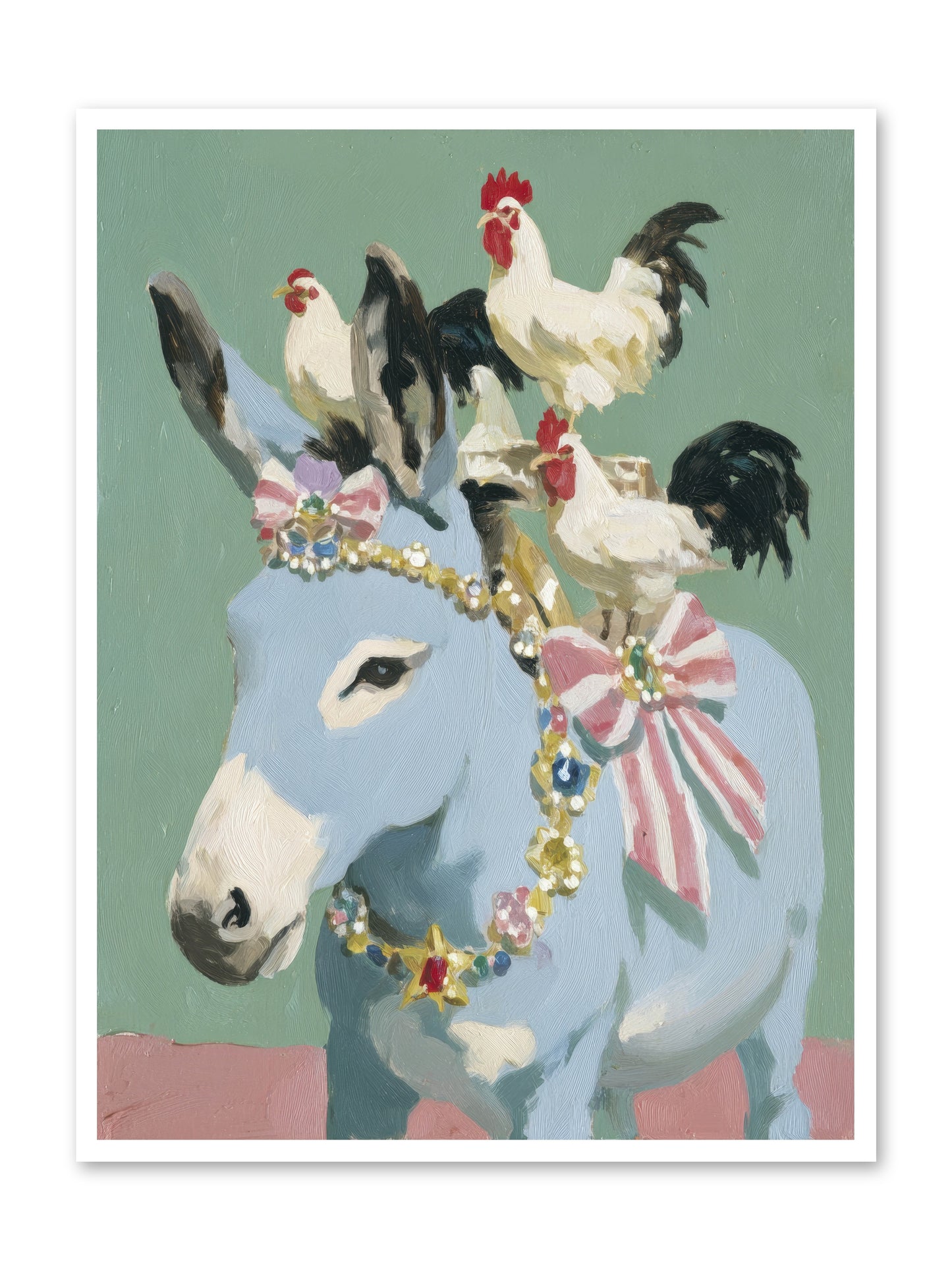 The Enchanted Gathering -- Loose Canvas Print 36x48