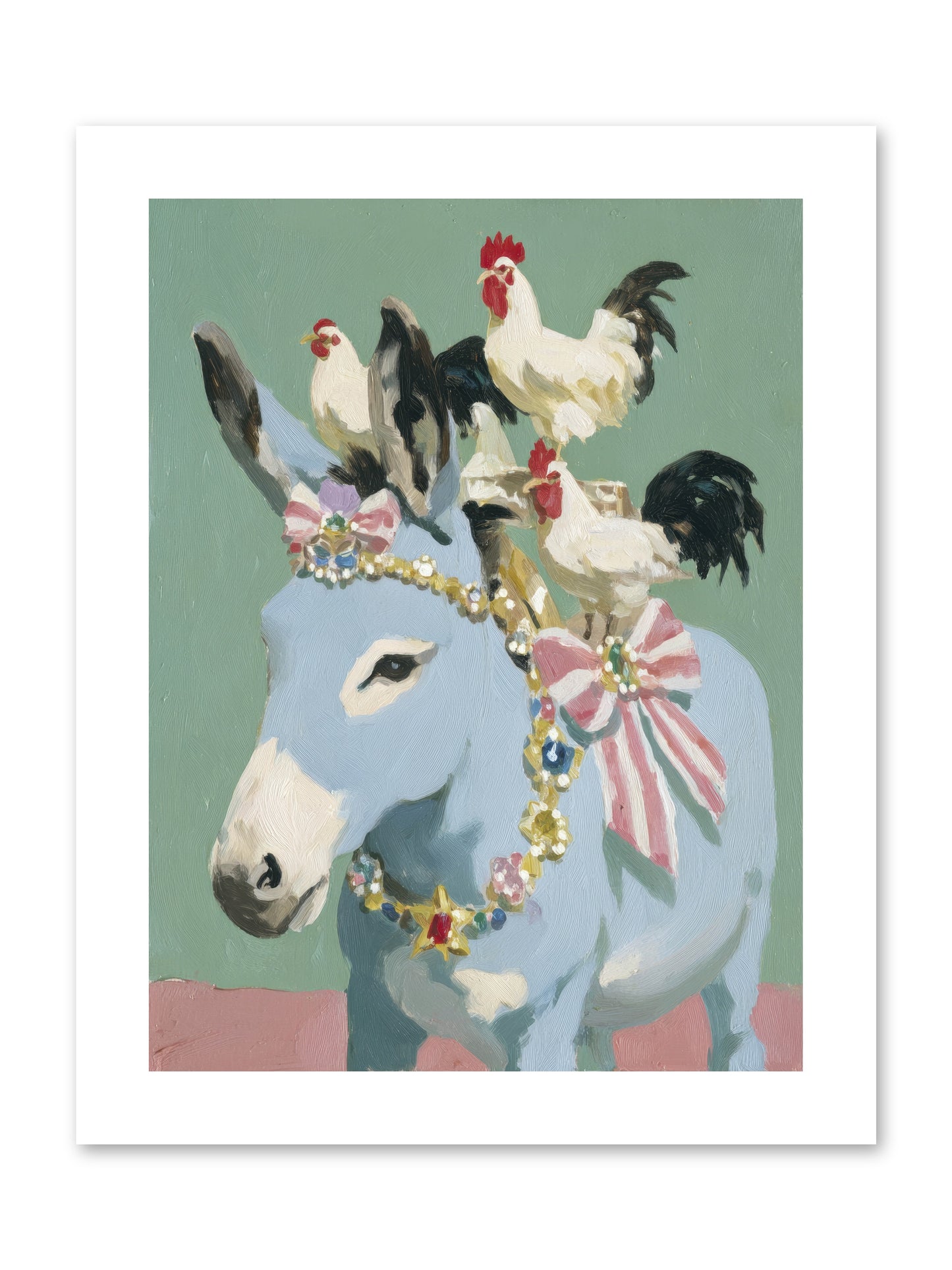 The Enchanted Gathering -- Loose Canvas Print 9x12