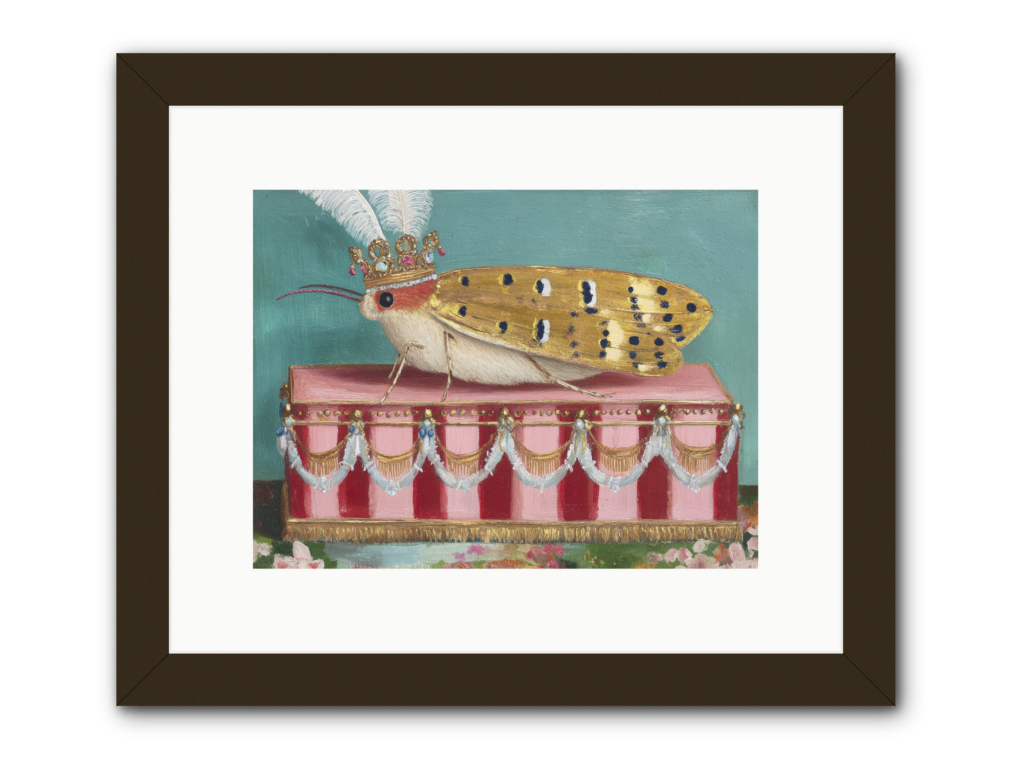 The Ethereal Pavilion -- Framed Print - Black 12x9