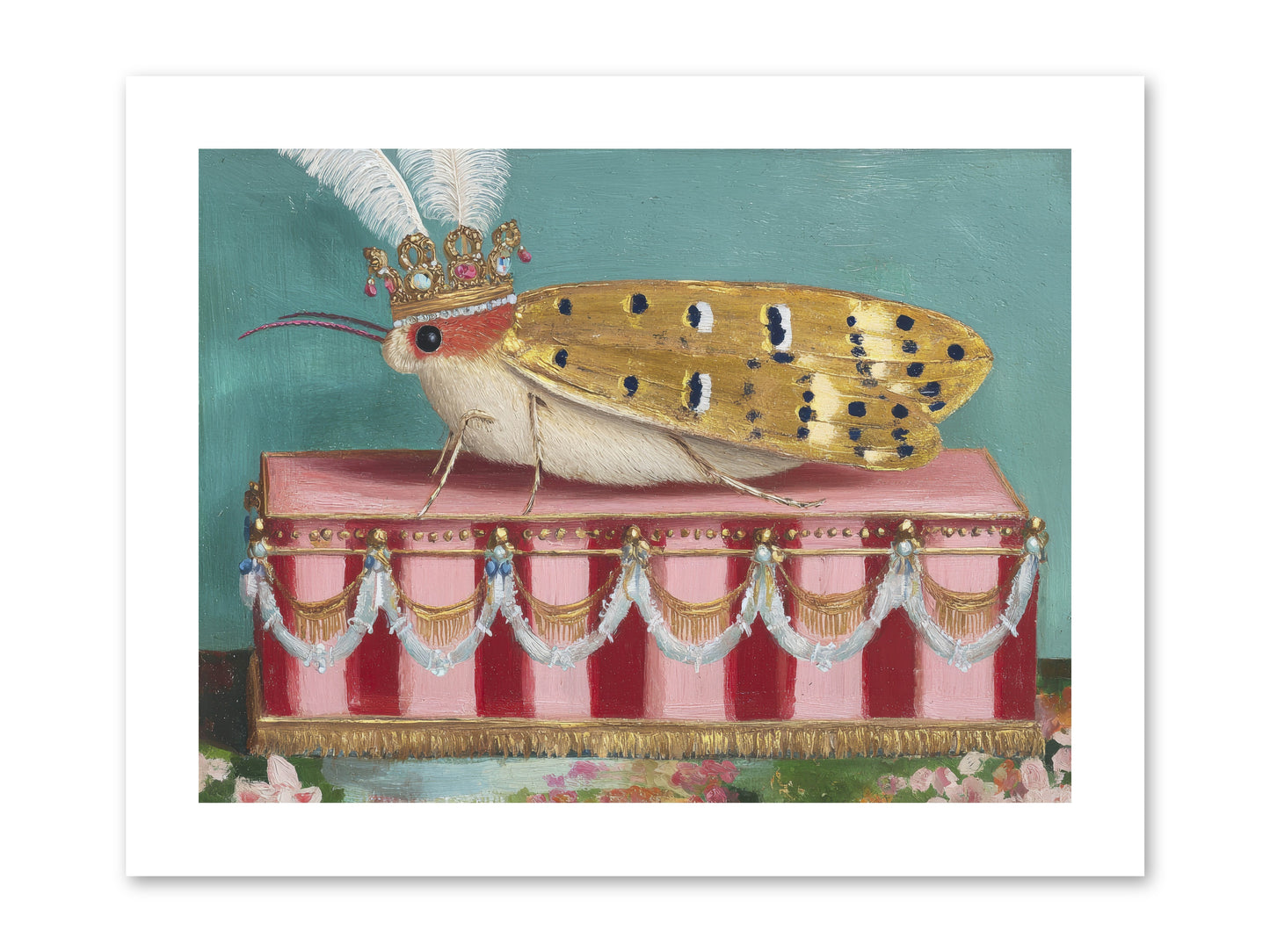 The Ethereal Pavilion -- Loose Canvas Print 12x9