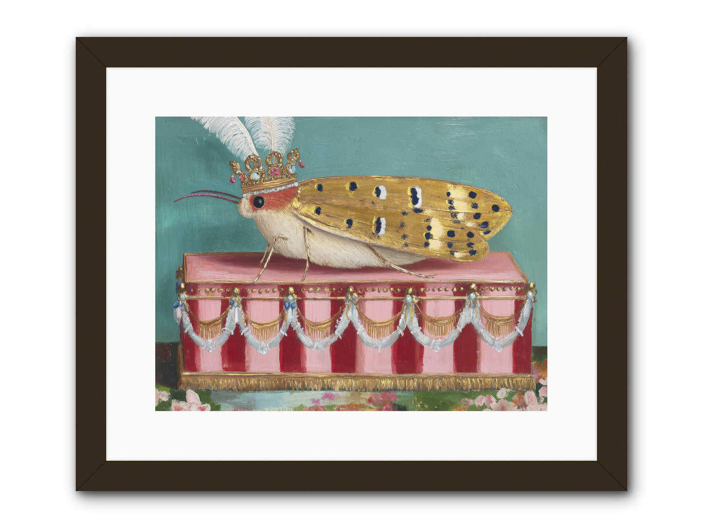 The Ethereal Pavilion -- Framed Print - Black 16x12