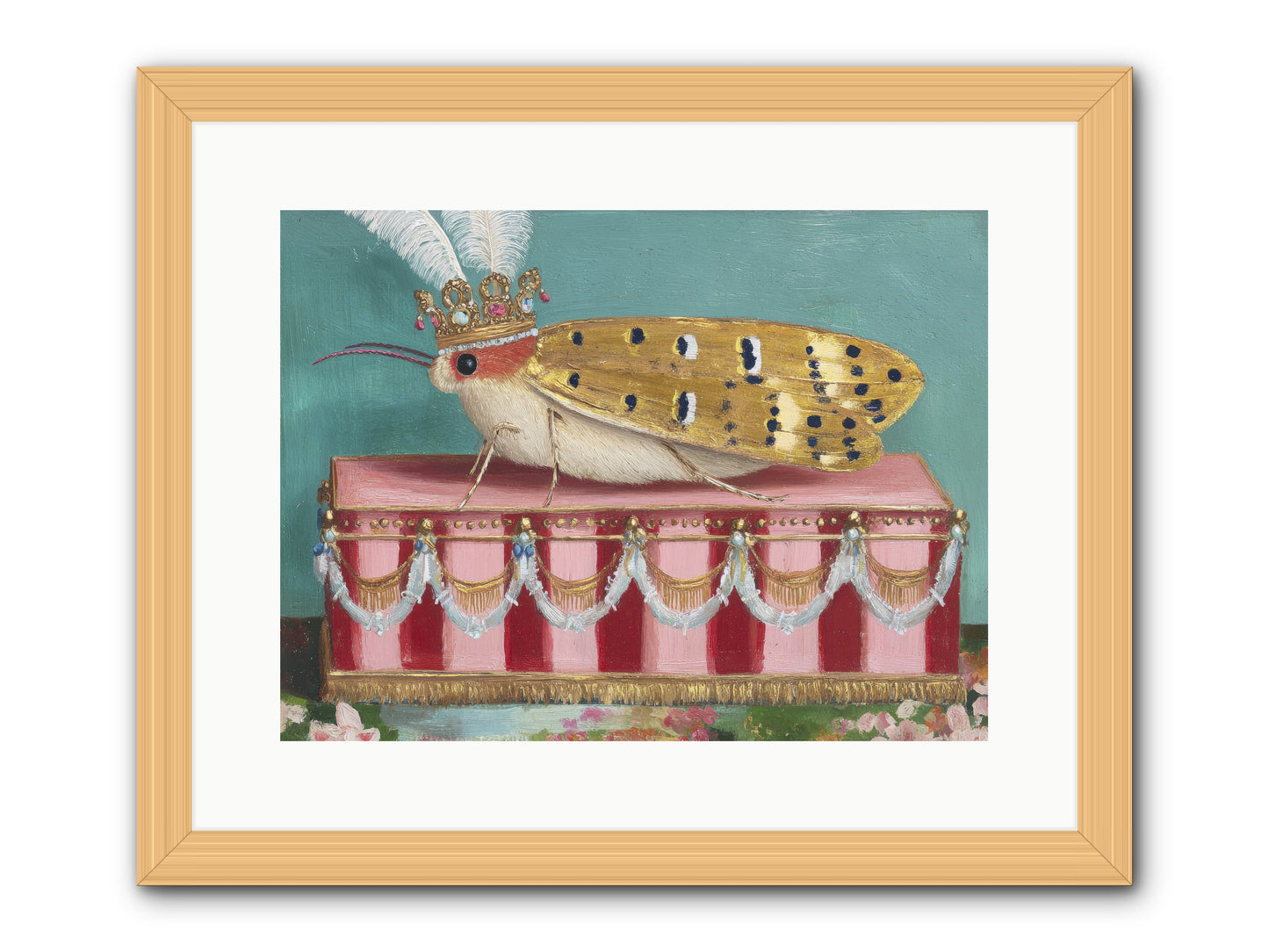The Ethereal Pavilion -- Framed Print - Natural 16x12
