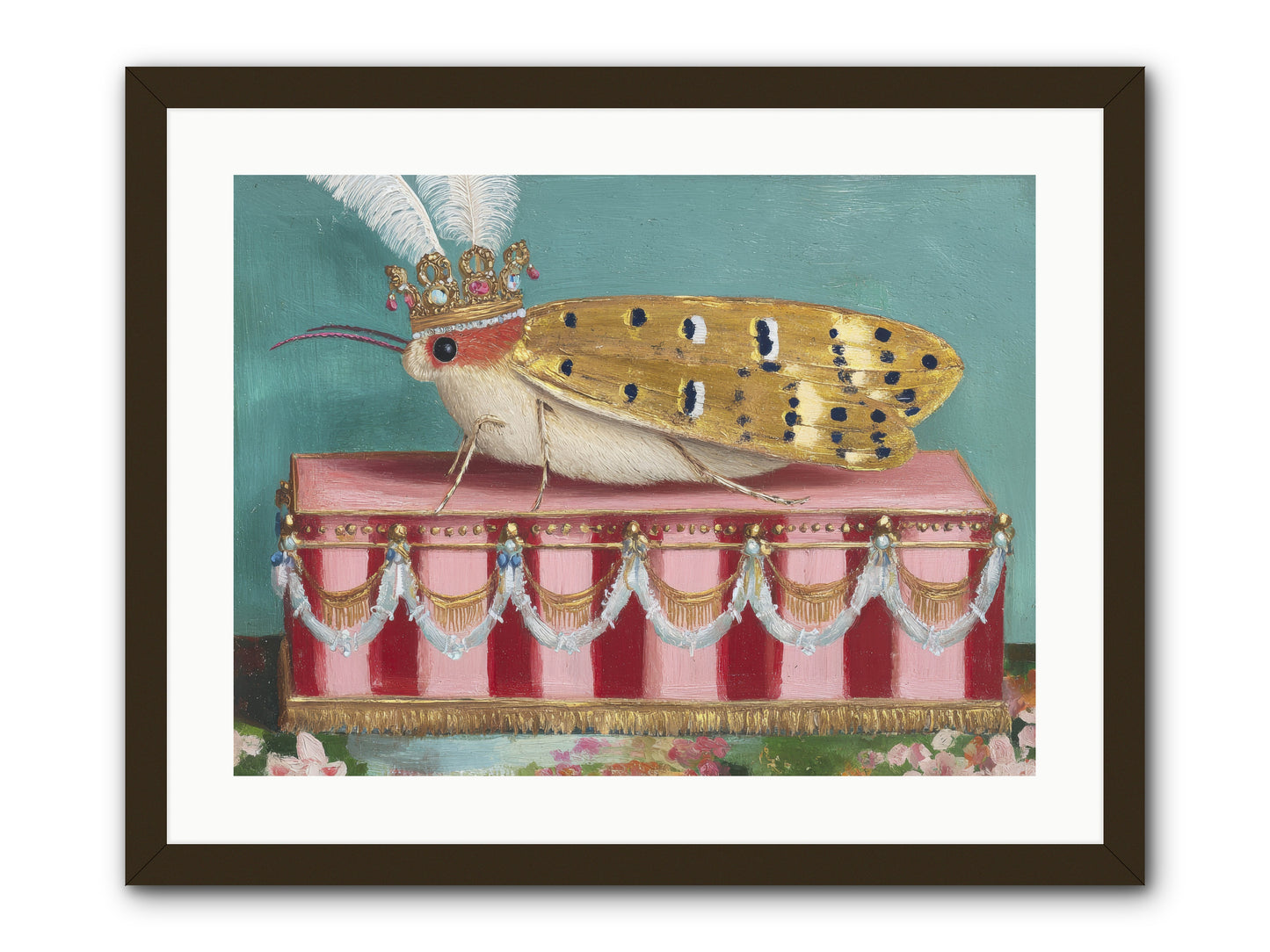 The Ethereal Pavilion -- Framed Print - Black 24x18