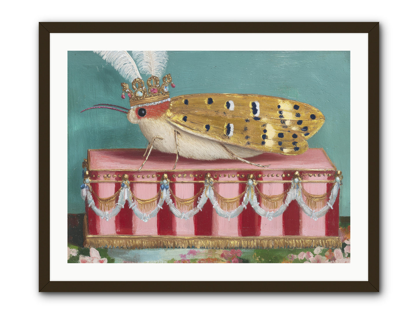 The Ethereal Pavilion -- Framed Print - Black 32x24