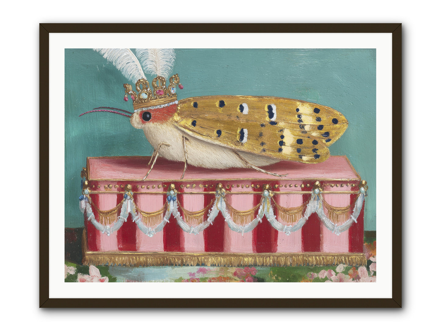 The Ethereal Pavilion -- Framed Print - Black 40x30
