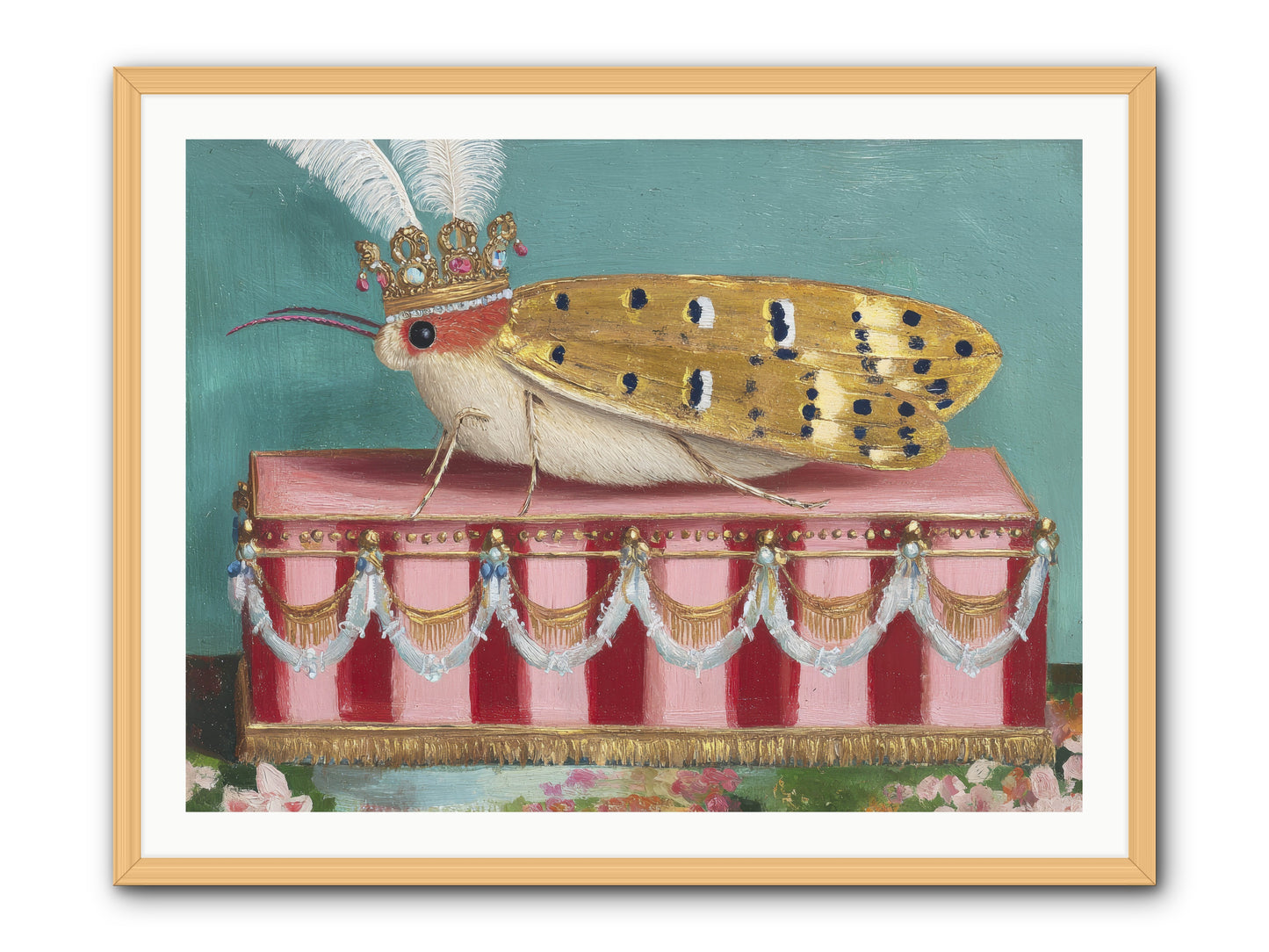 The Ethereal Pavilion -- Framed Print - Natural 40x30