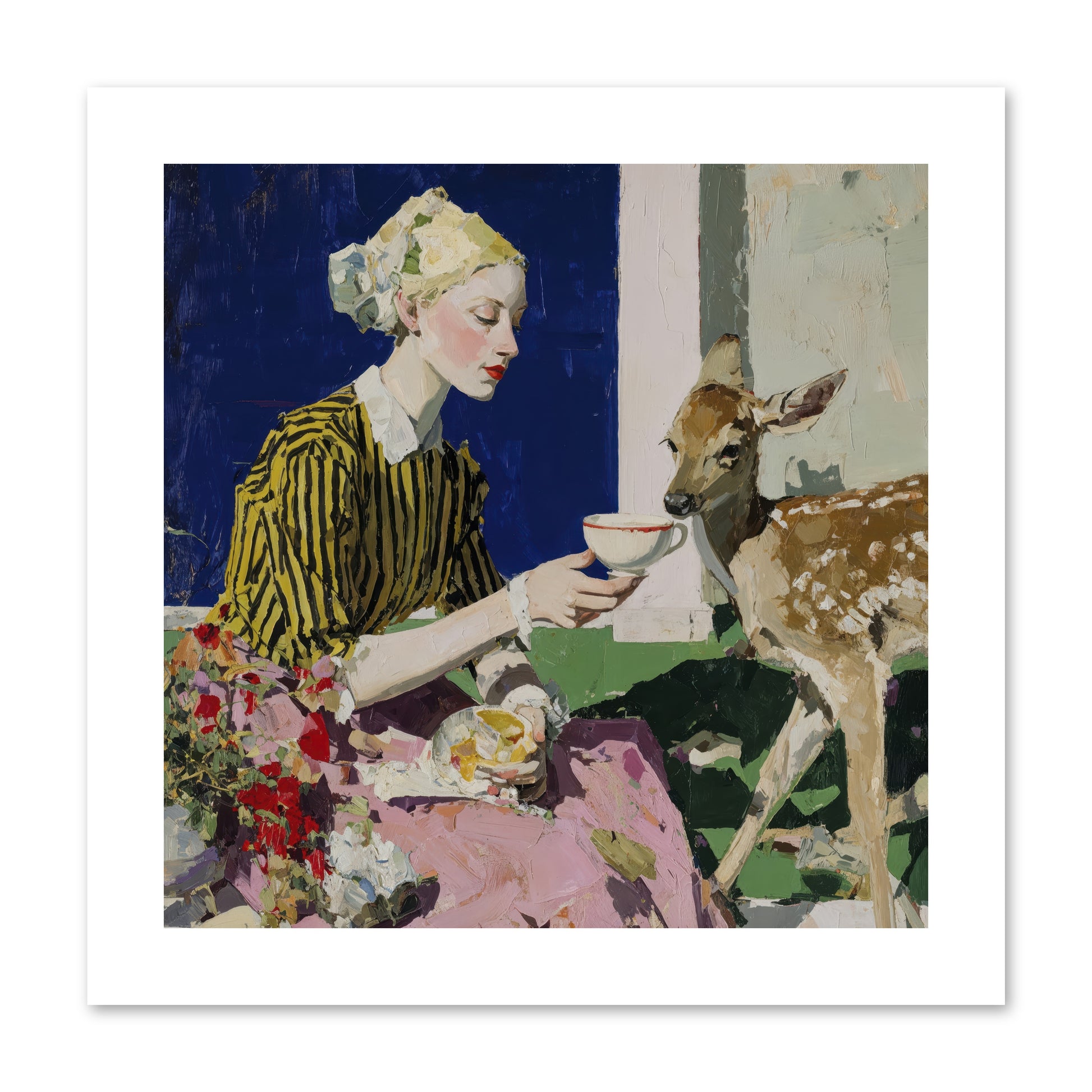 The Etiquette of Wild Things -- Paper Print 10x10