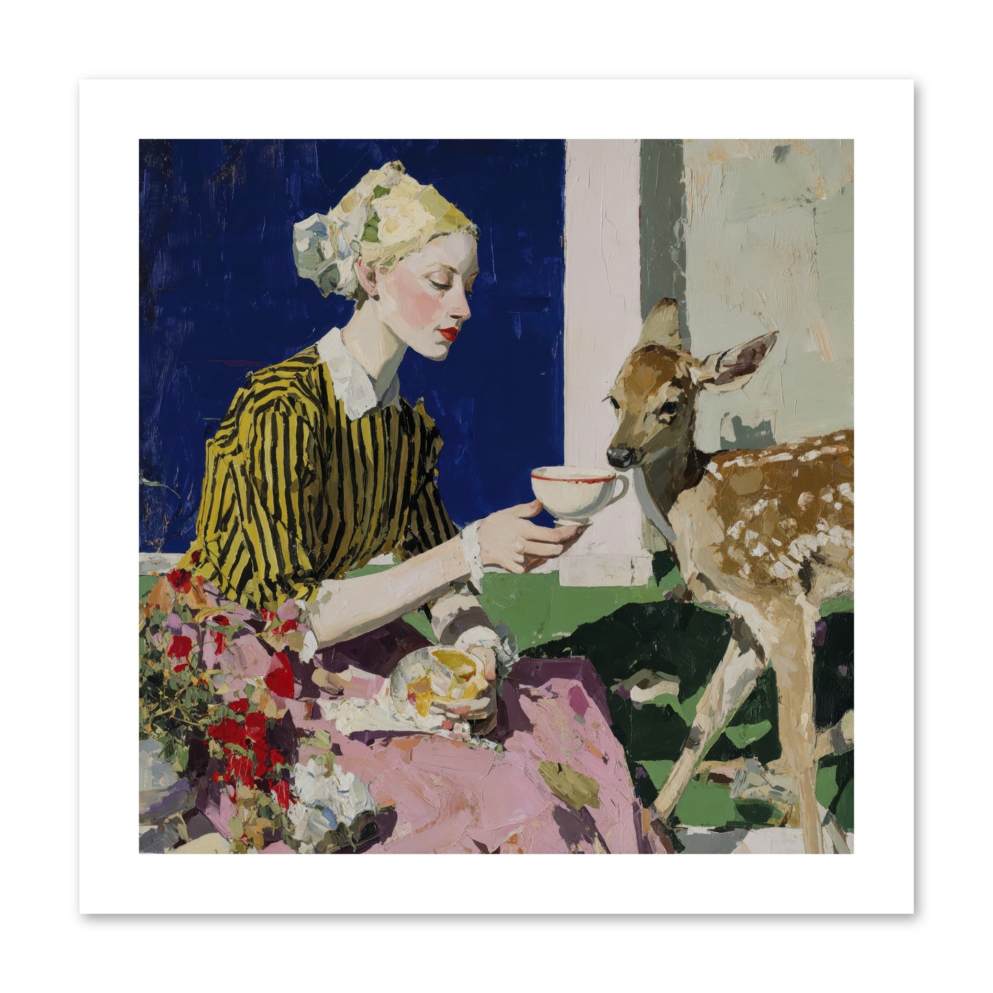 The Etiquette of Wild Things -- Paper Print 12x12