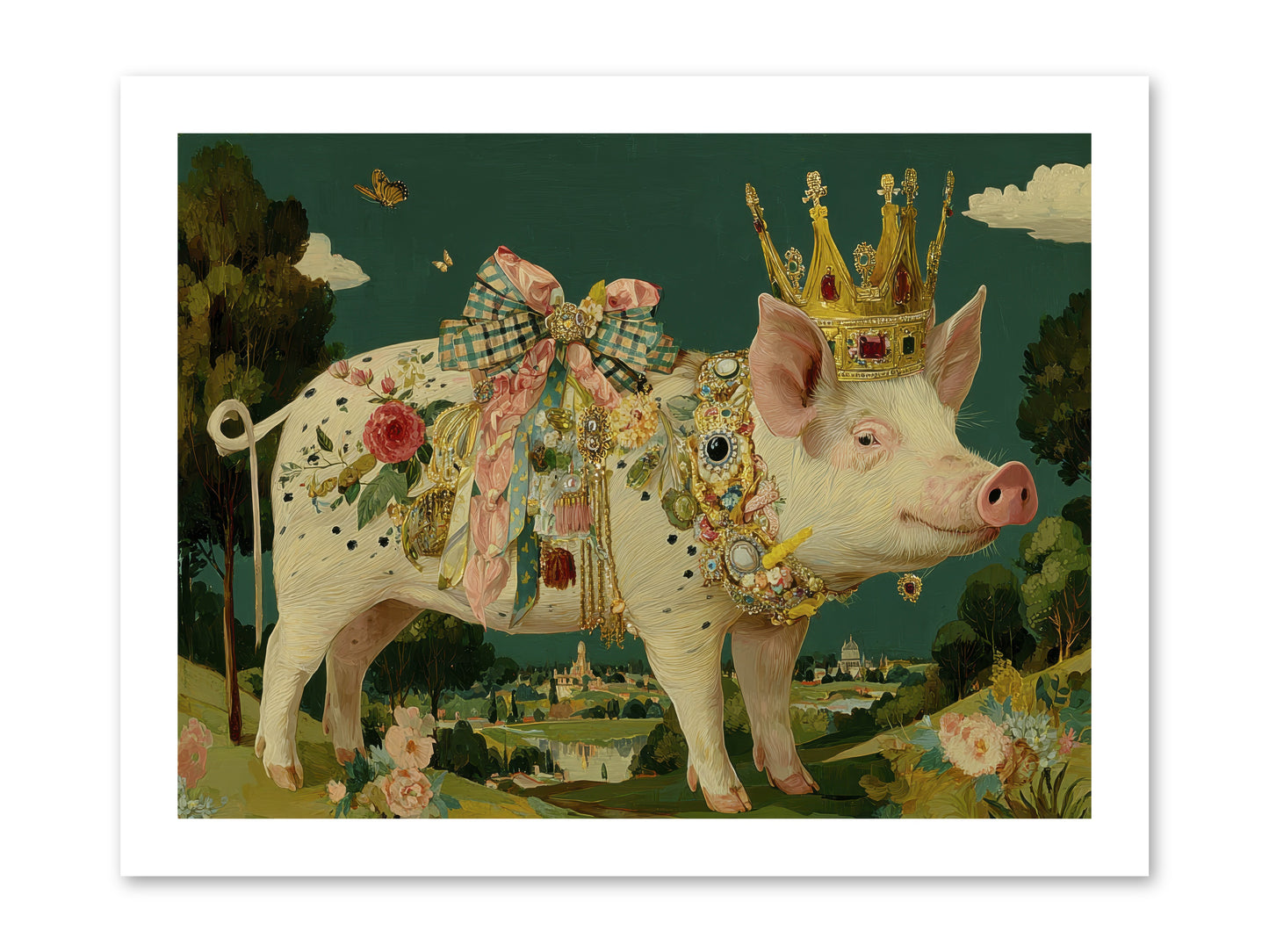 The Euphoric Arrival -- Loose Canvas Print 16x12