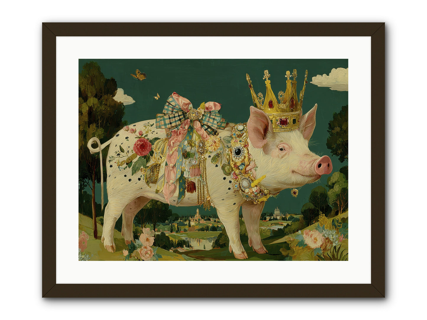 The Euphoric Arrival -- Framed Print - Black 24x18