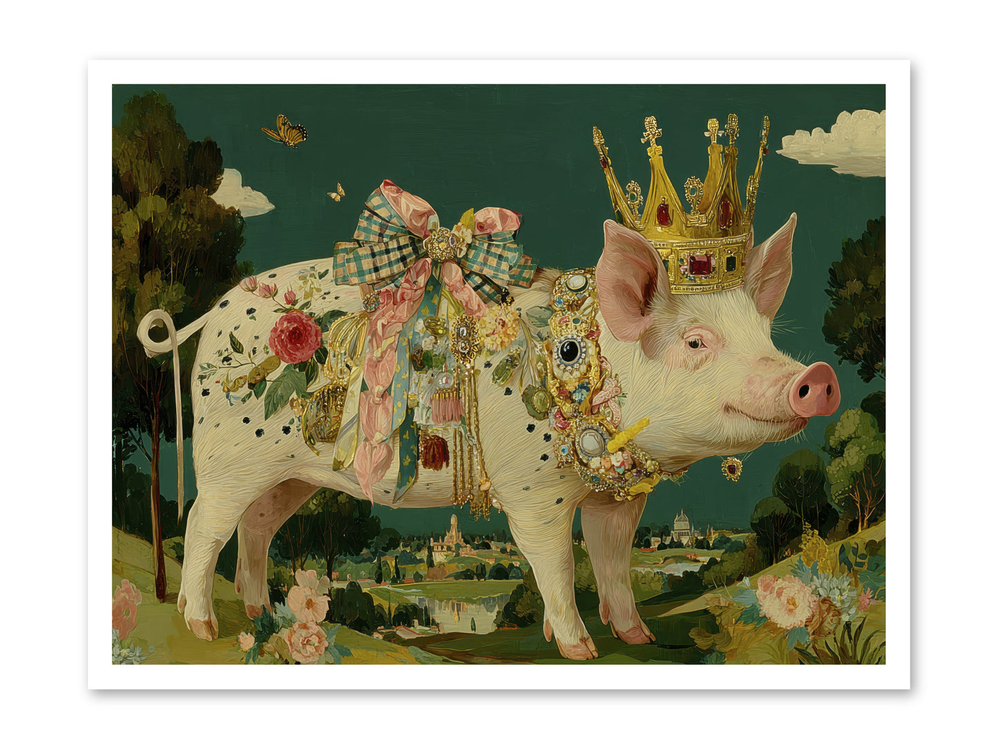 The Euphoric Arrival -- Loose Canvas Print 32x24
