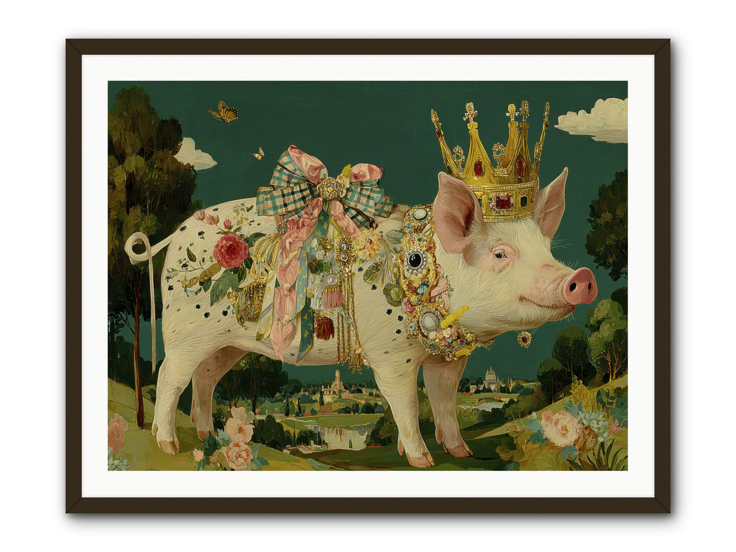 The Euphoric Arrival -- Framed Print - Black 40x30