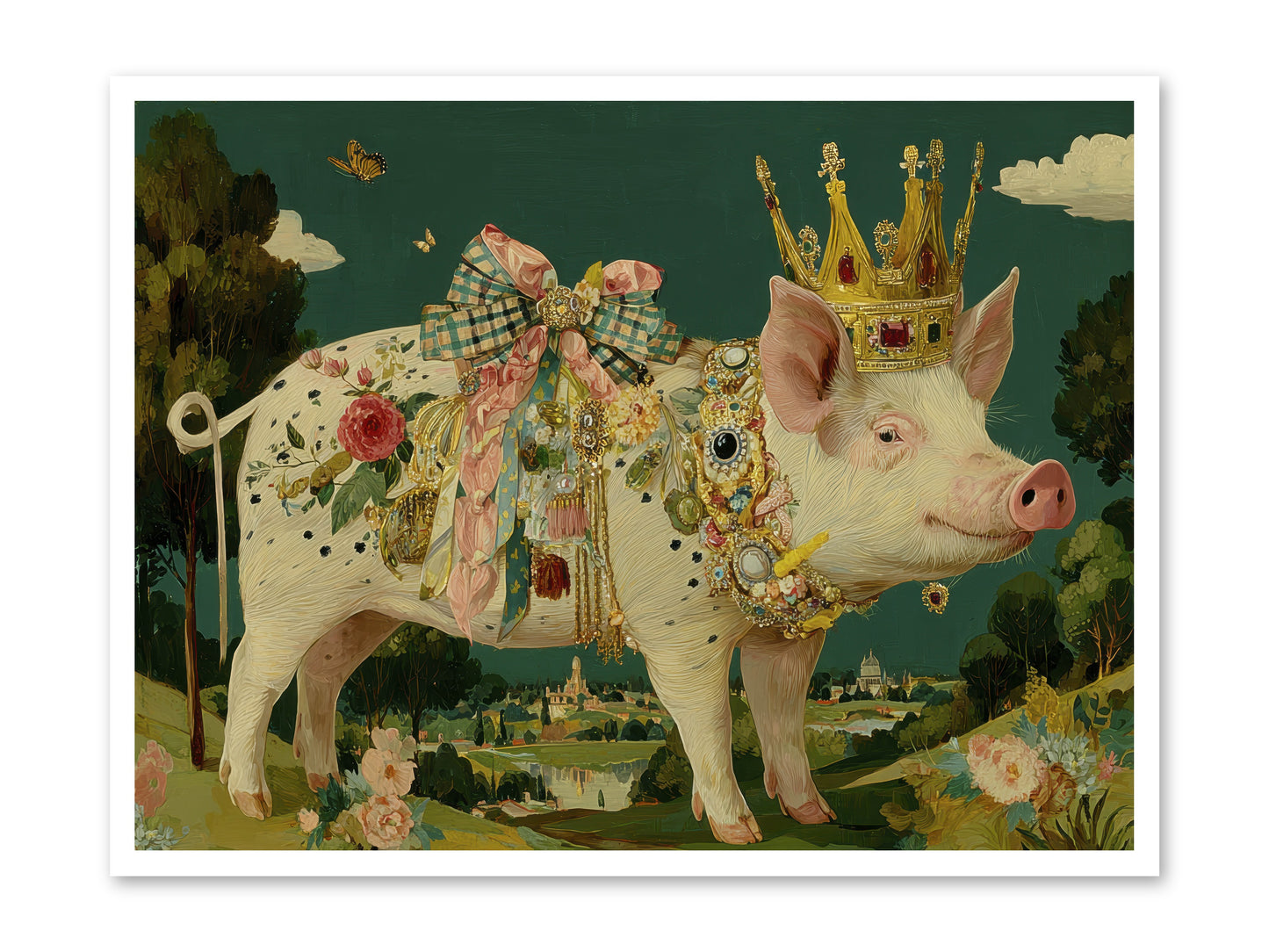 The Euphoric Arrival -- Loose Canvas Print 40x30