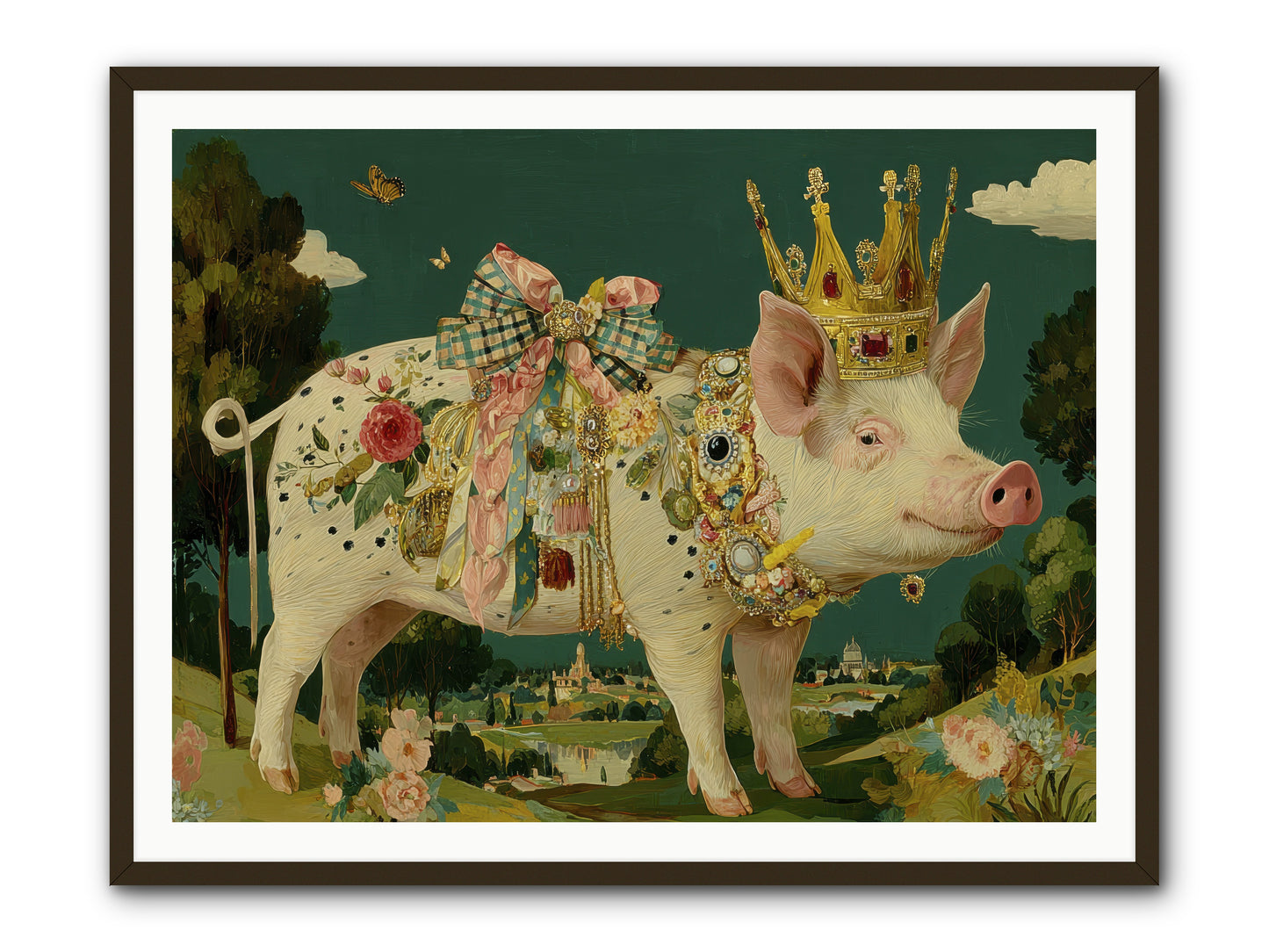 The Euphoric Arrival -- Framed Print - Black 48x36