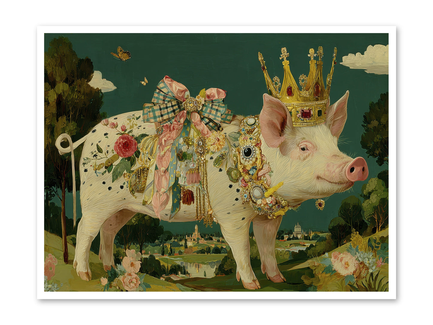 The Euphoric Arrival -- Loose Canvas Print 48x36