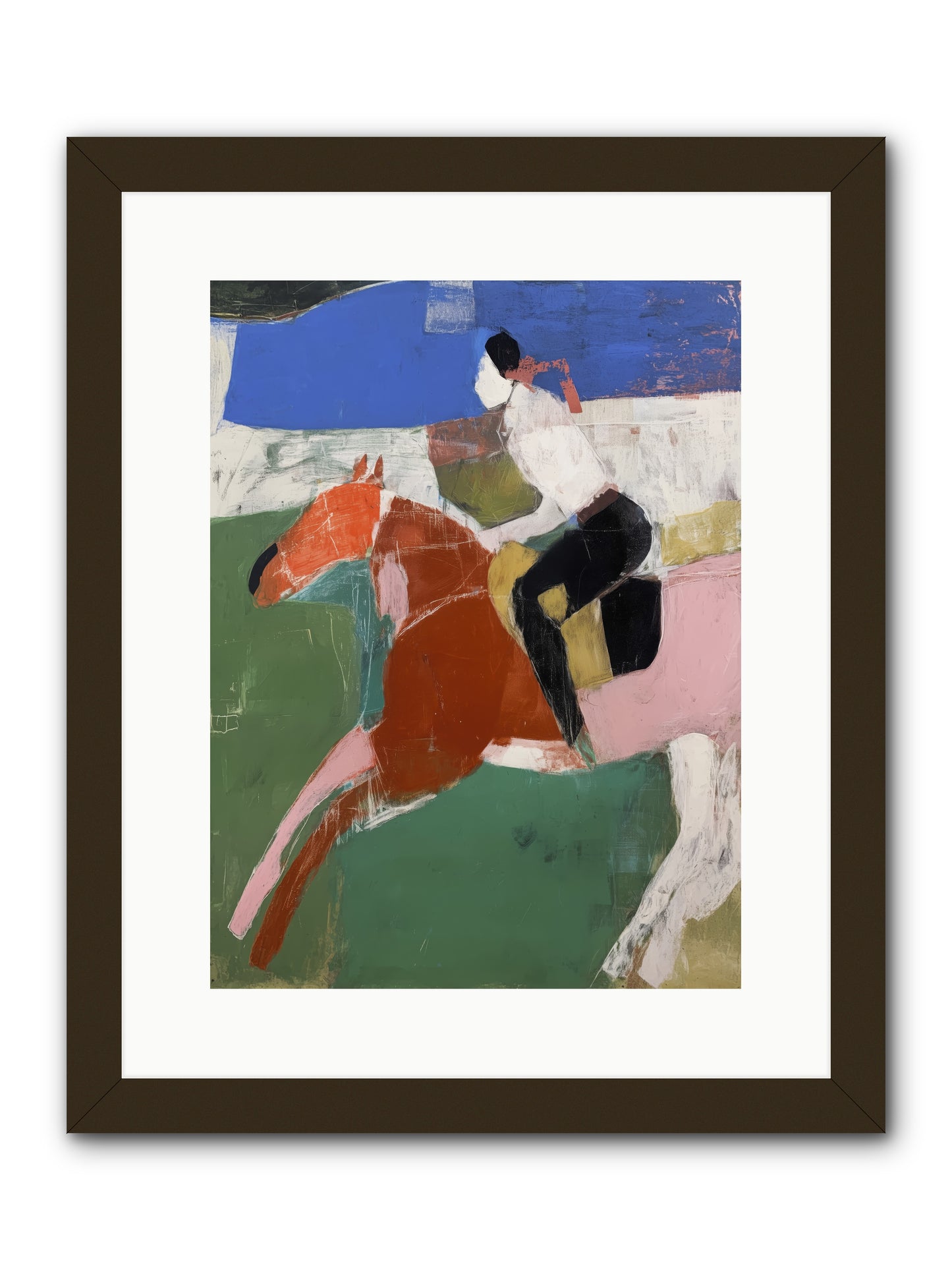 The Expected Magic -- Framed Print - Black 12x16