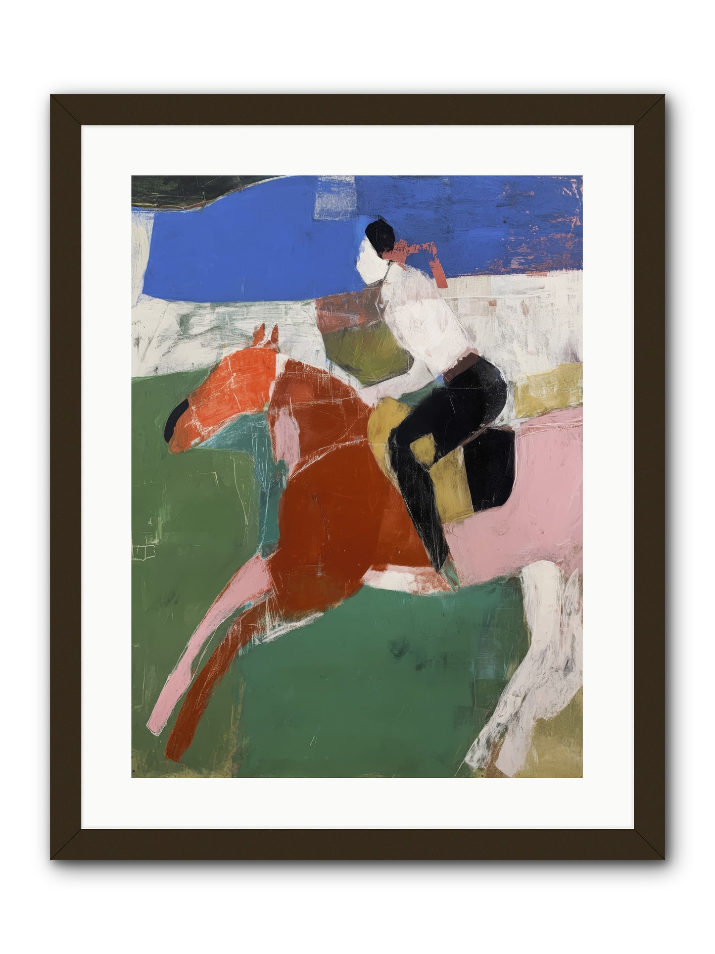 The Expected Magic -- Framed Print - Black 18x24