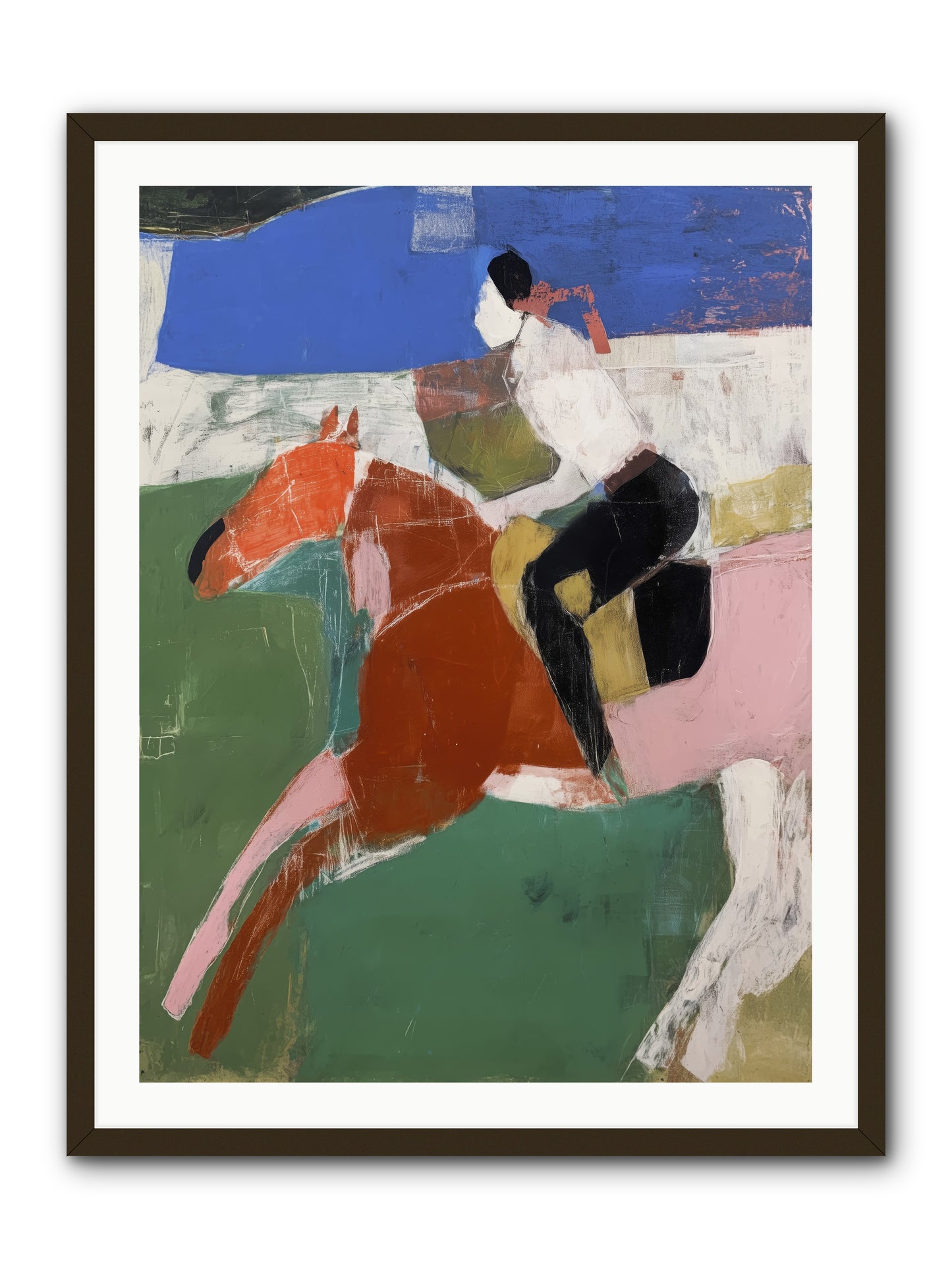 The Expected Magic -- Framed Print - Black 30x40