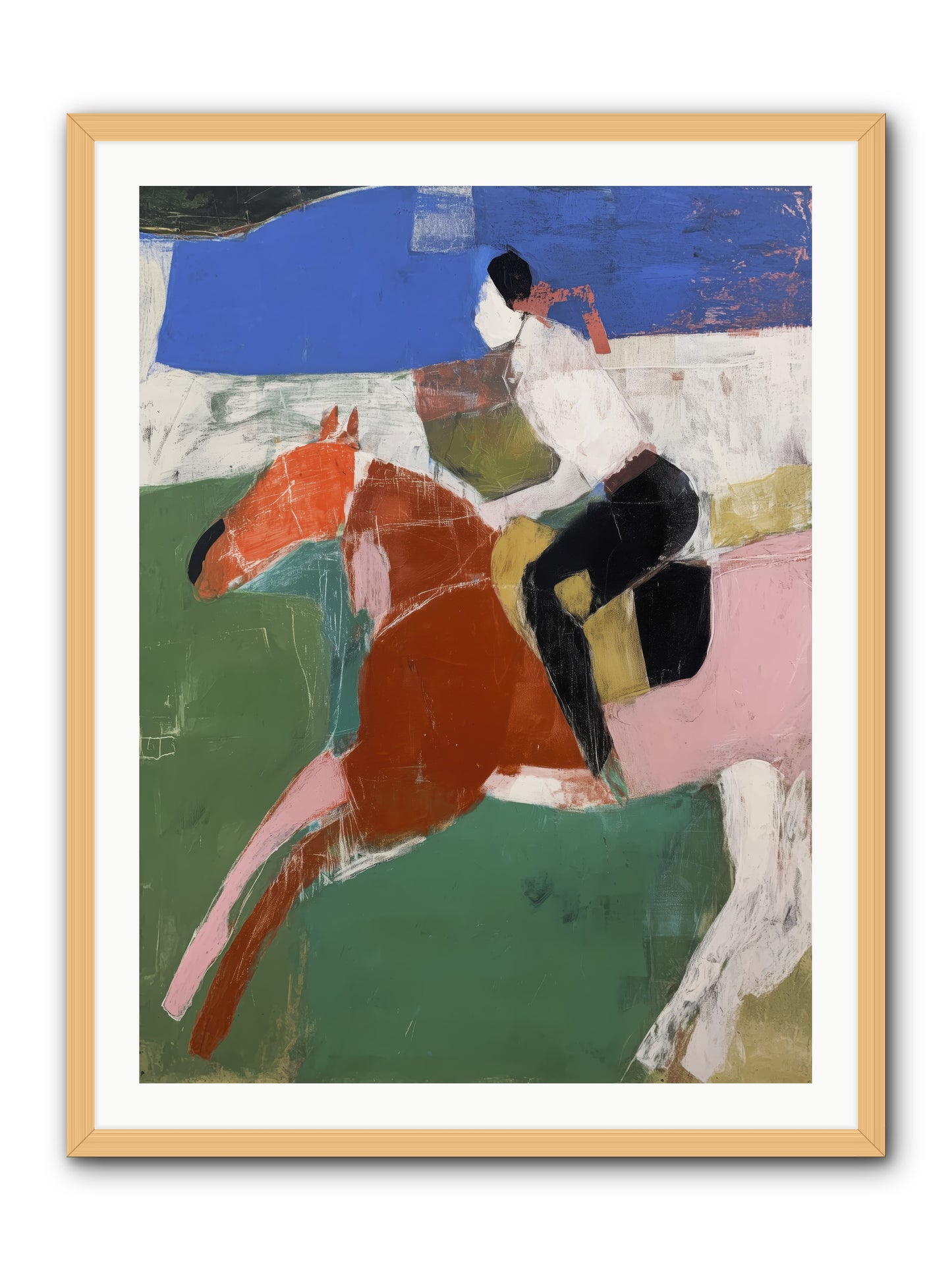 The Expected Magic -- Framed Print - Natural 30x40