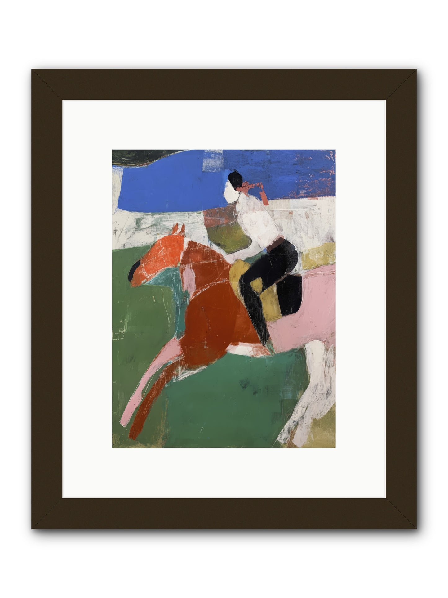 The Expected Magic -- Framed Print - Black 9x12