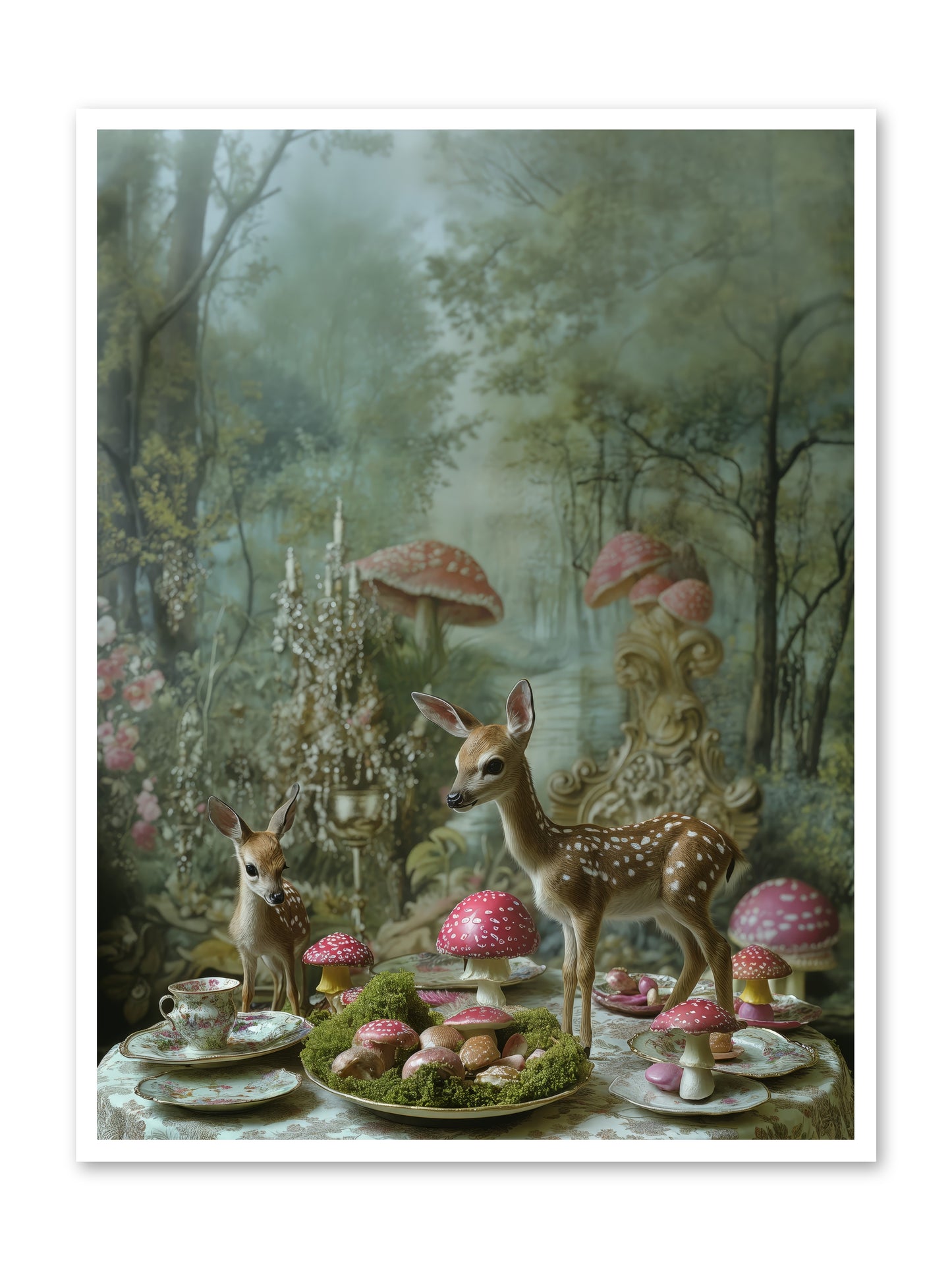 The Fairy Court -- Paper Print 36x48